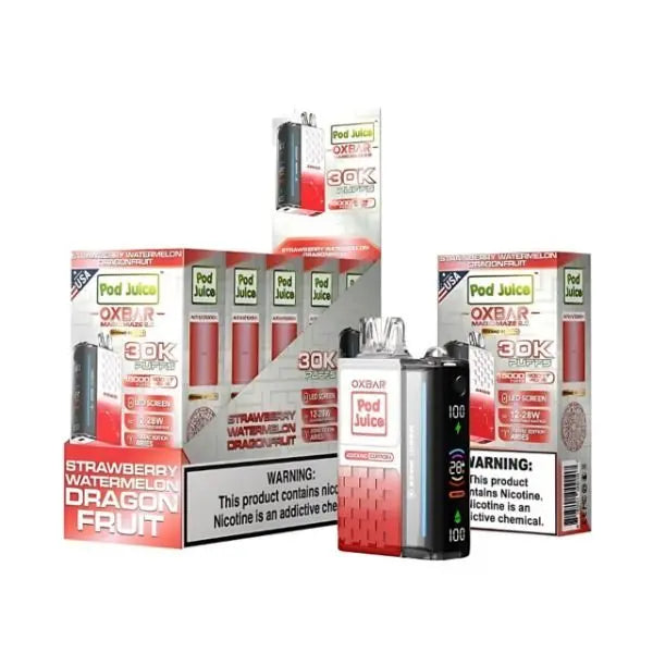 Pod Juice x OXBAR Magic Maze 2 30k Puffs Rechargeable Disposable Vape 13mL、mySite、zt4zffjzw