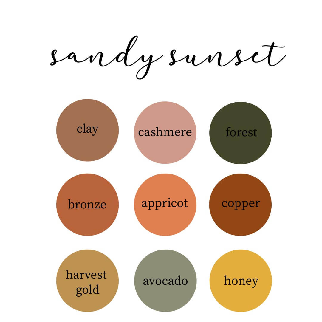  Sandy Sunset Personalized Color Blanket、mySite、layawaytickets