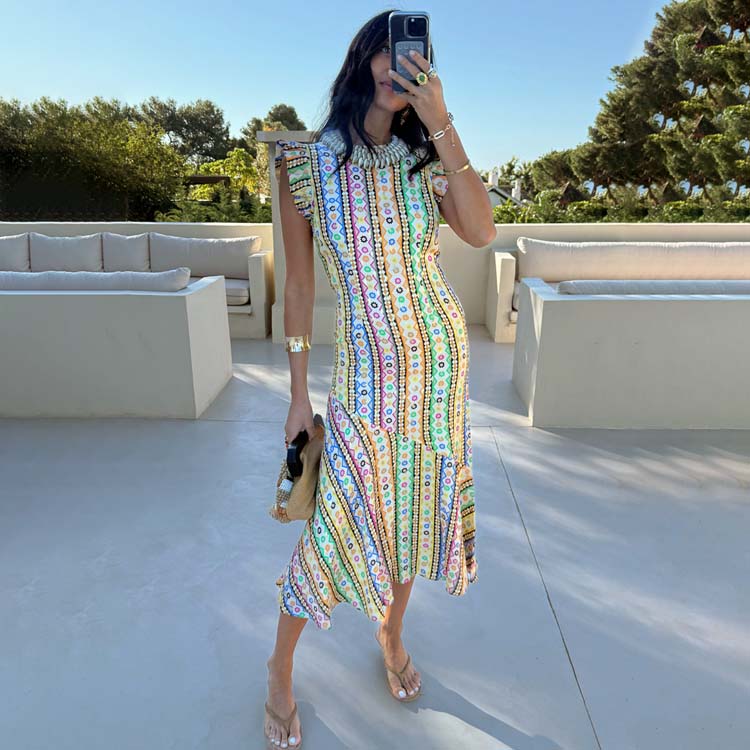 Fiesta Remi Midi Dress、mySite、solidvoid