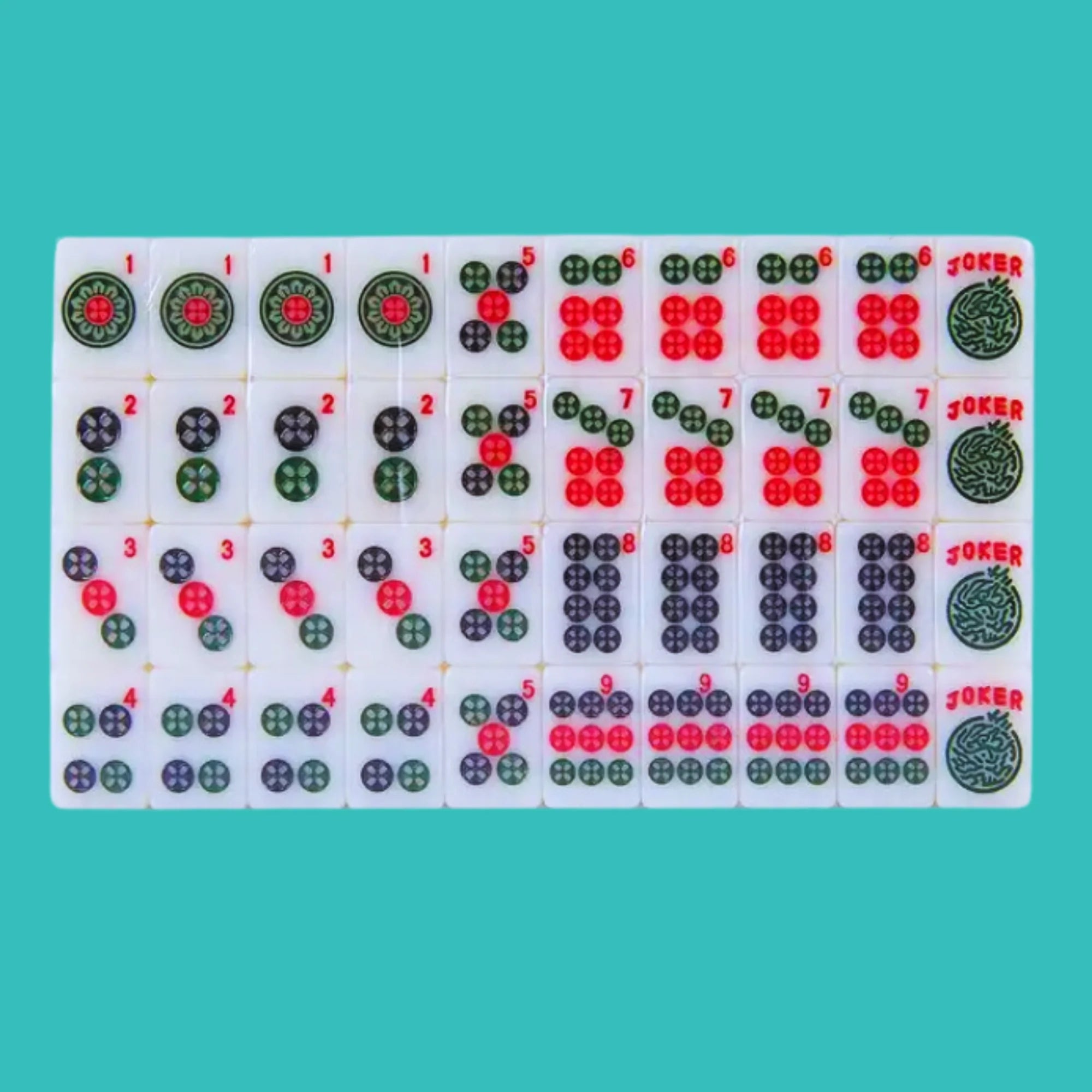  Petit Mahjong Tile Set - Great for Travel、mySite、elrpsem3k