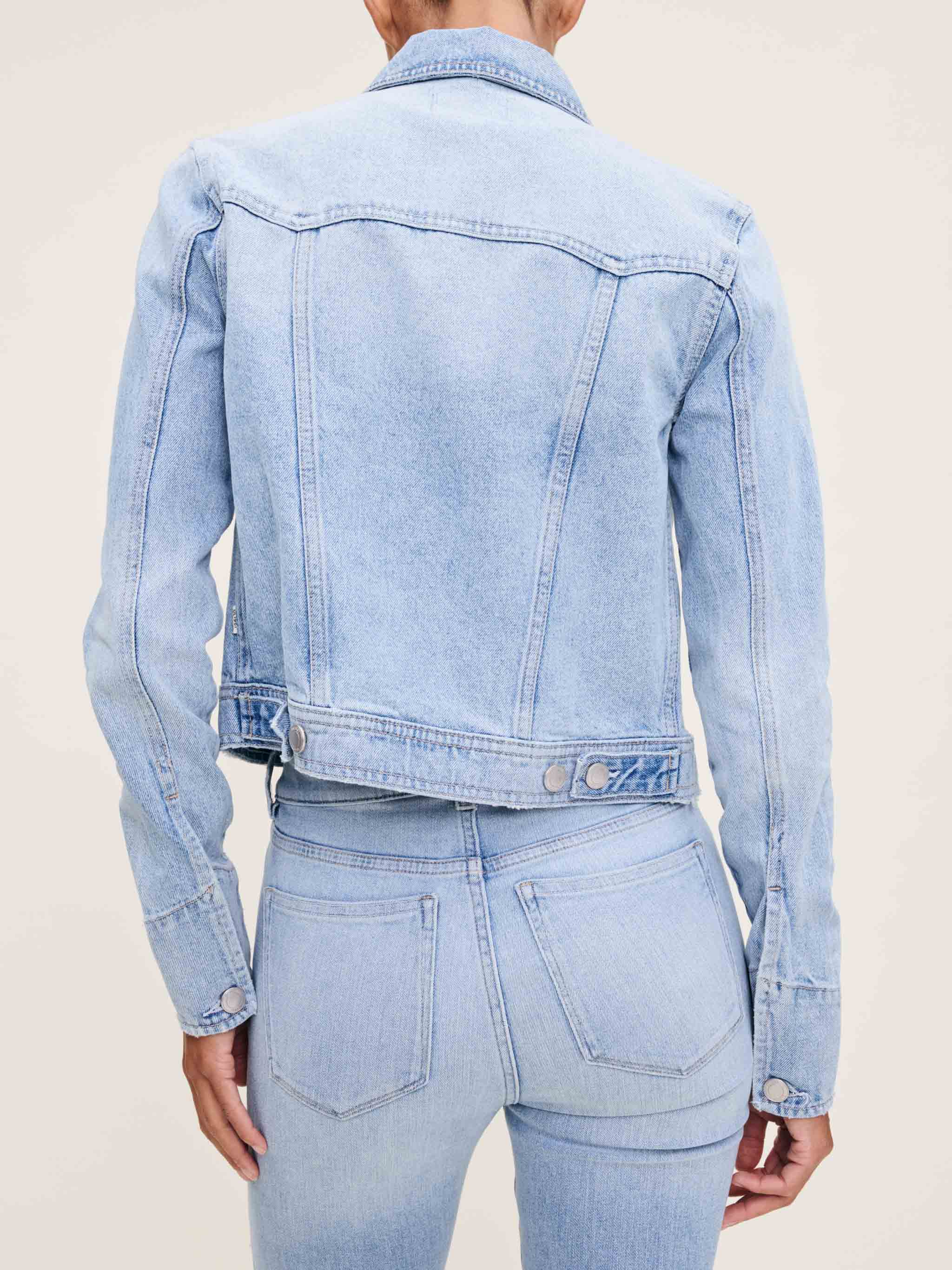 DL1961 Vika Jacket, Blue Mist、mySite、noshort