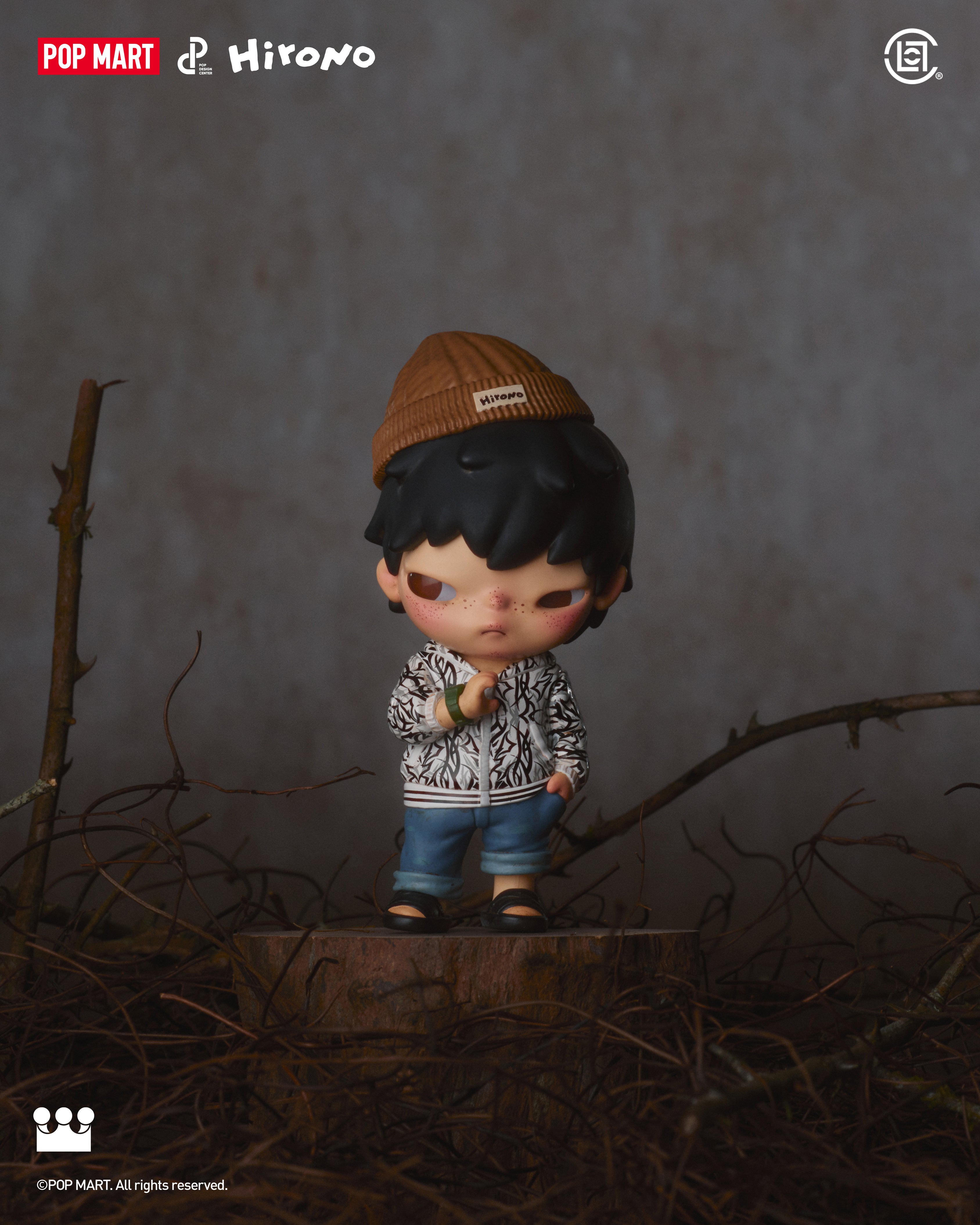  POP MART Hirono × CLOT Series Figures、mySite、greenlandpopulation