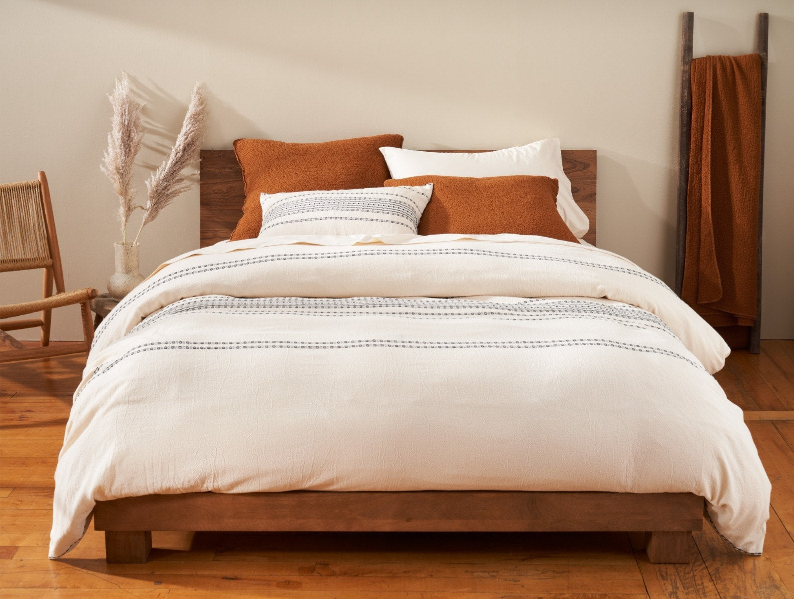  Rippled Stripe Organic Sham - Renewed、mySite、sugarbowlscore