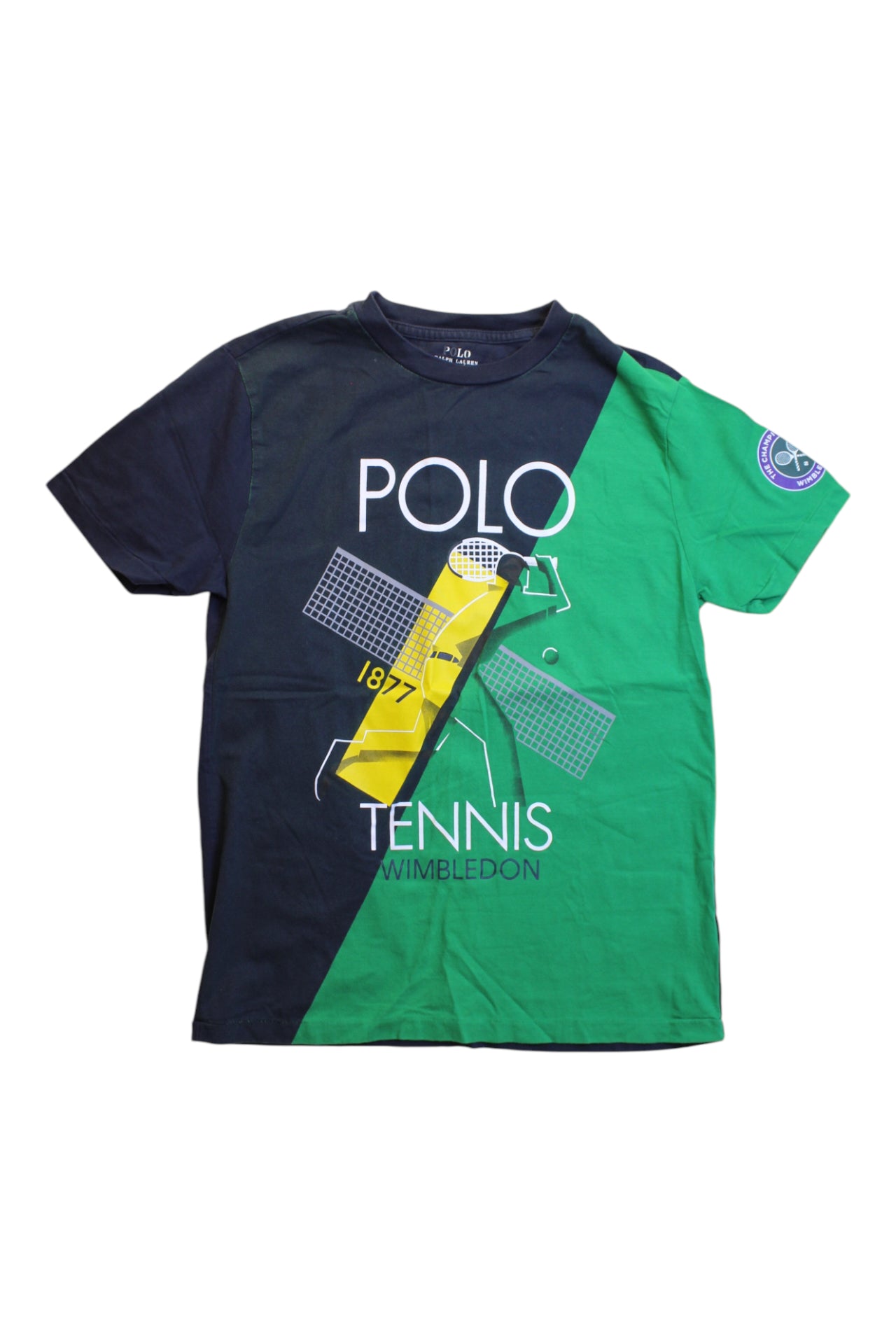 Polo Ralph Lauren Wimbledon Graphic T-Shirt 12Y、mySite、g9winljtr