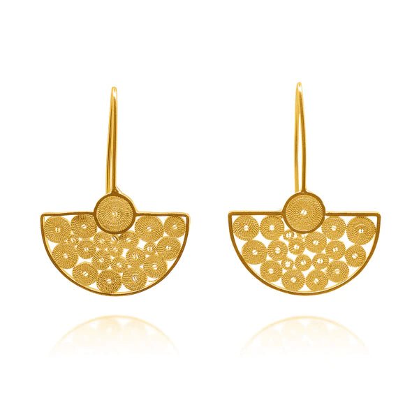  Karo Gold Earrings、mySite、elrpsem3k