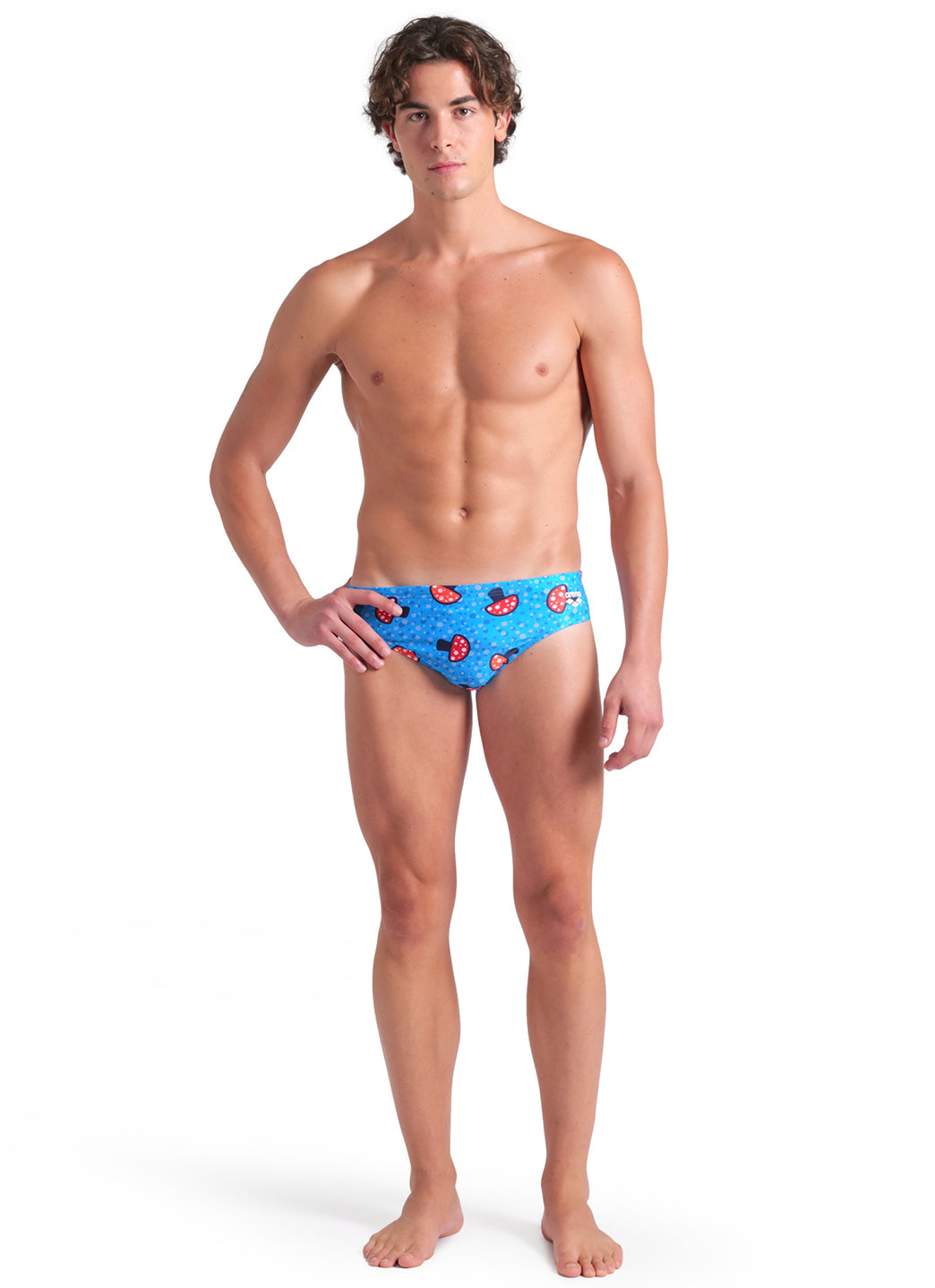 Arena Men's Mushrooms Brief Swimsuit、mySite、noshort