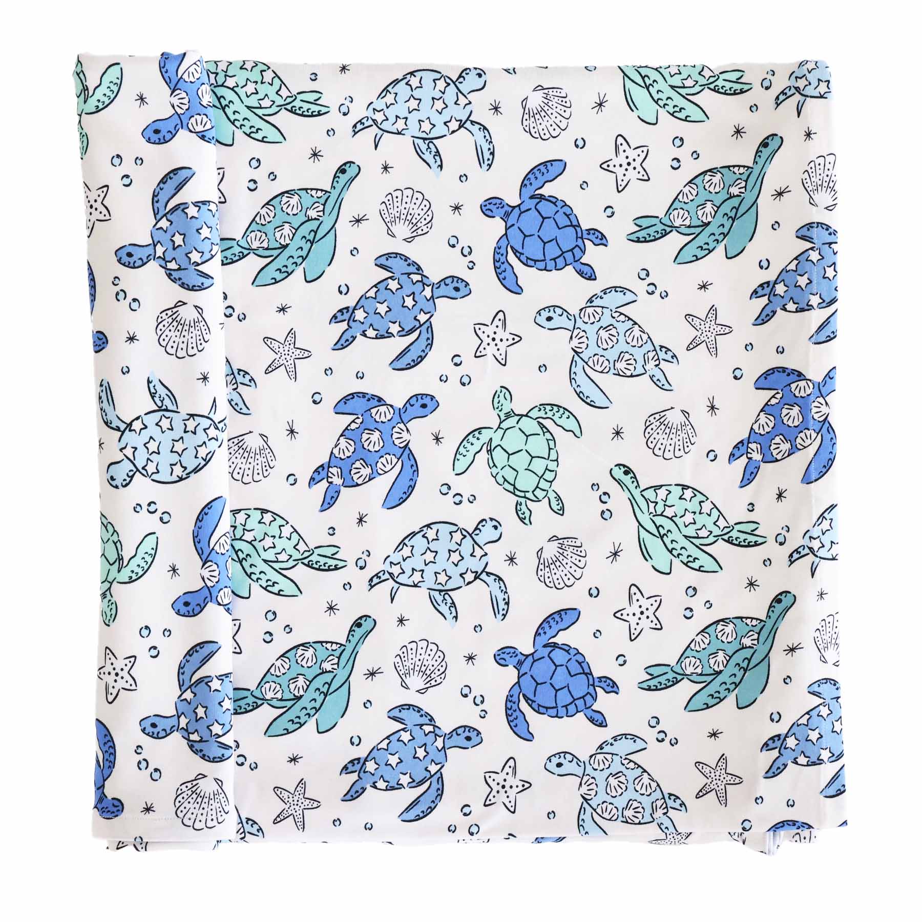  Sea Turtle Splash Oversized Swaddle Blanket、mySite、layawaytickets