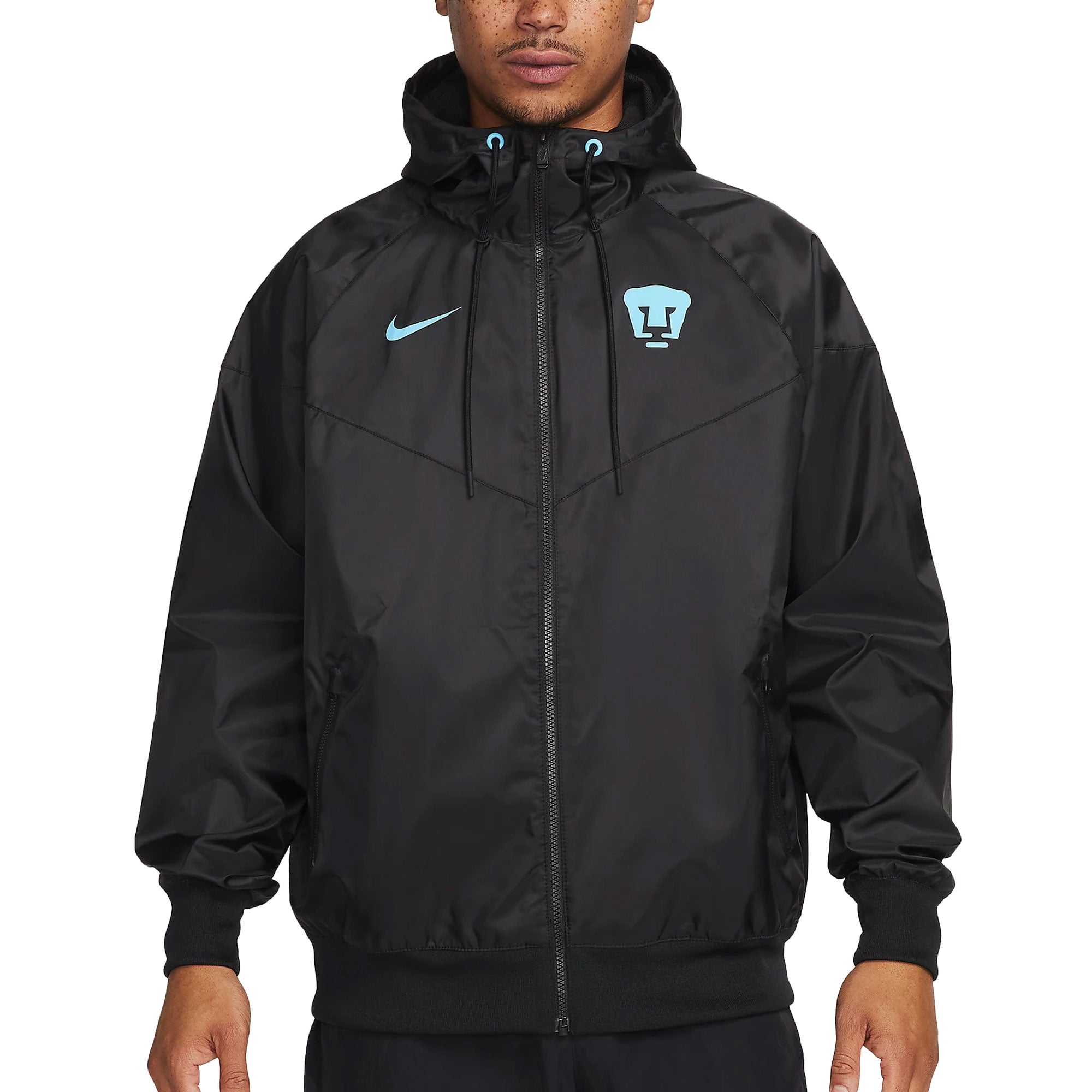 Nike Men's Pumas UNAM 2023/24 Woven Jacket Black/Blue、mySite、bottomscart