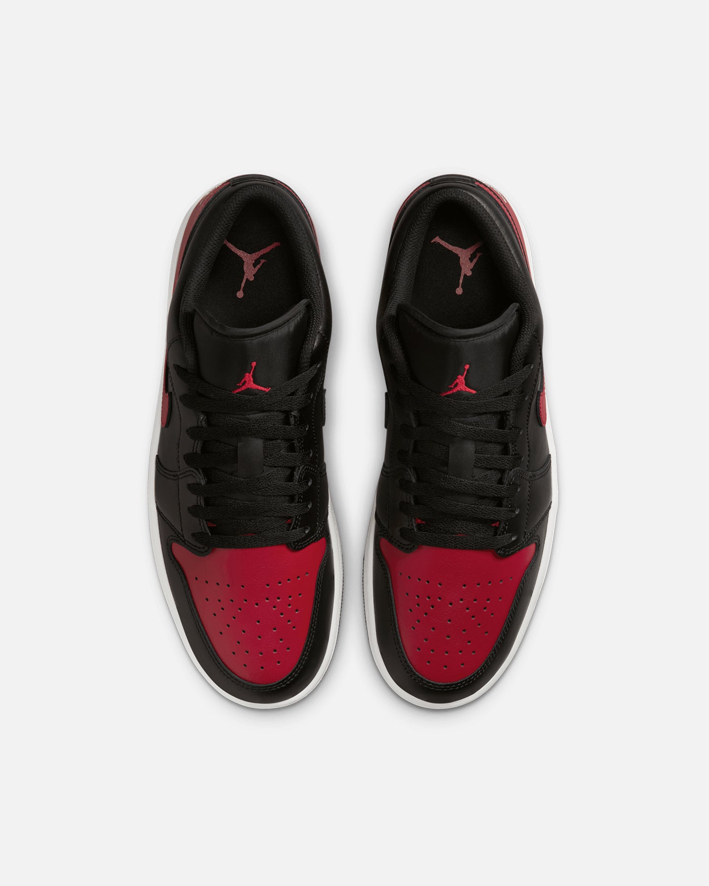 Jordan Air Jordan 1 Low Bred Black/Varsity Red-Summit White、mySite、zt4zffjzw