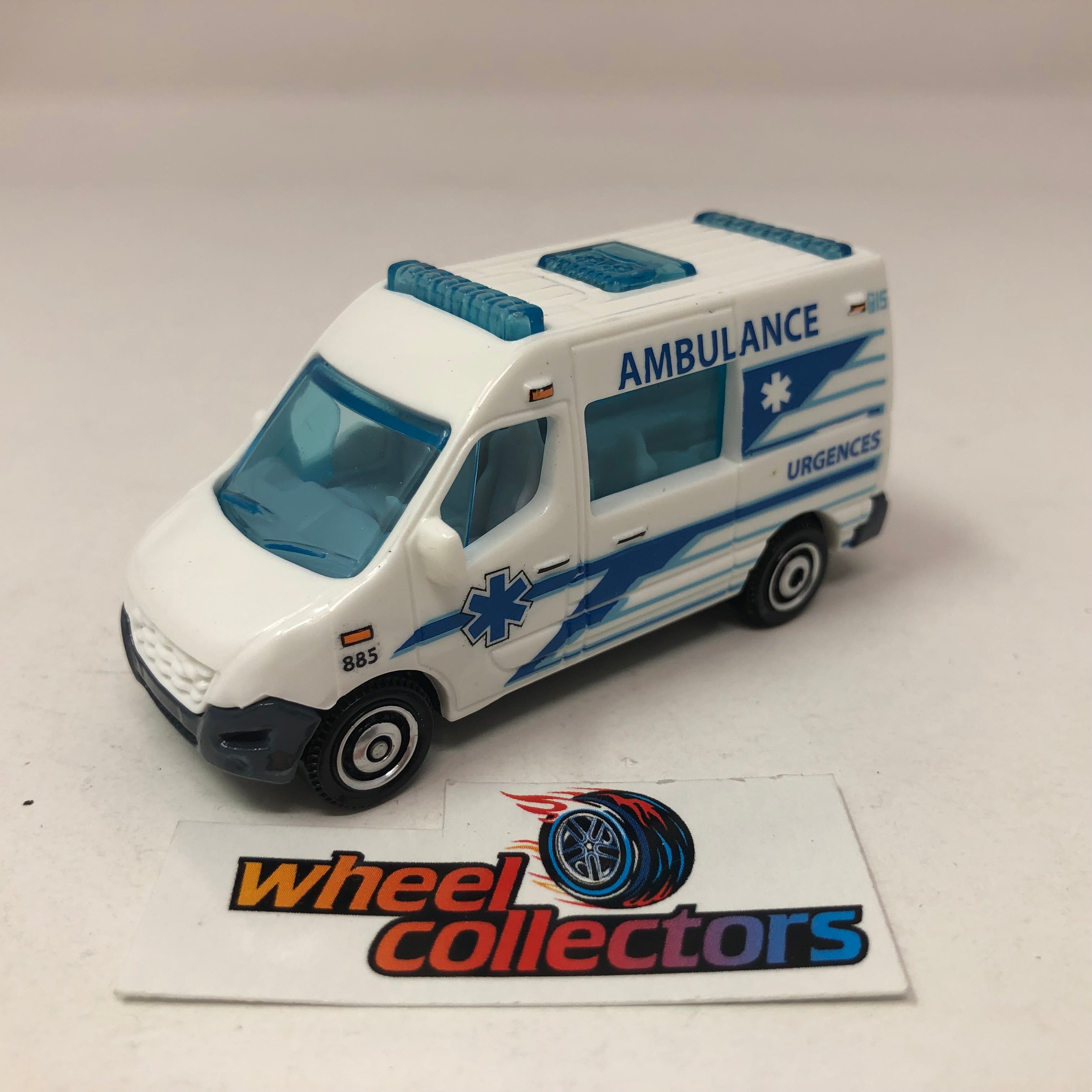 Renault Master Ambulance * White / Blue * Matchbox Global Series Loose 1:64 Scale、mySite、hgirdovlk