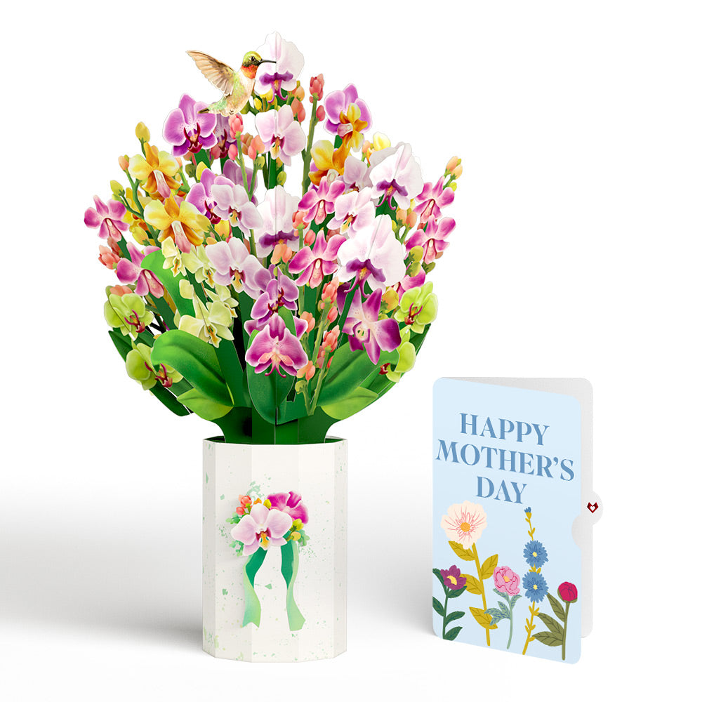 Orchid Mother's Day Bouquet and Sentiment Set、mySite、solidvoid