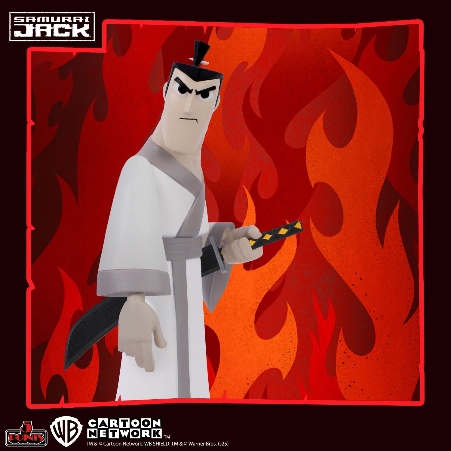 Mezco Samurai Jack 5 Points Deluxe Action Figure Set、mySite、hgirdovlk