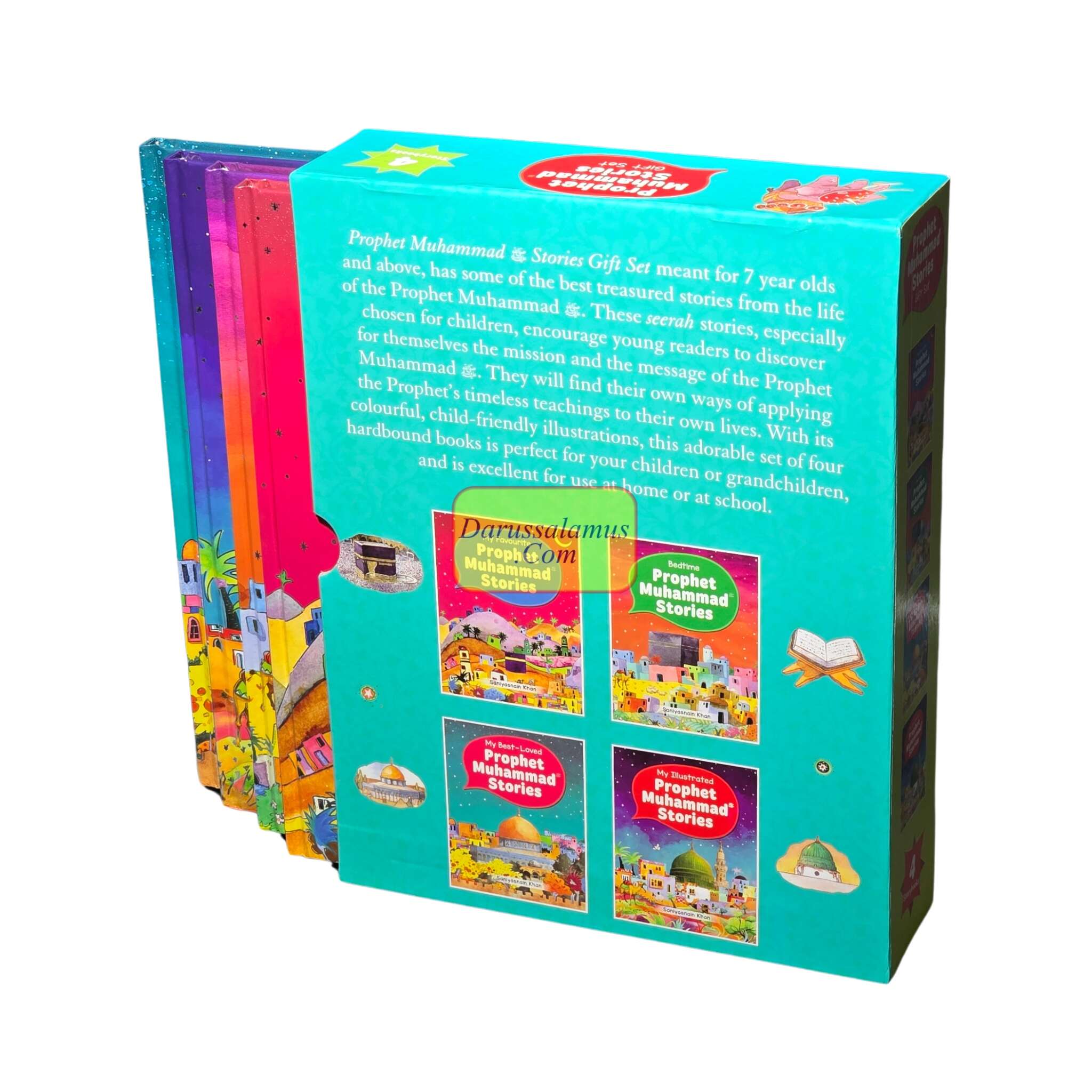 Prophet Muhammad Stories Gift Box (Four Hardbound Books in a Slipcase)、mySite、topwebapps