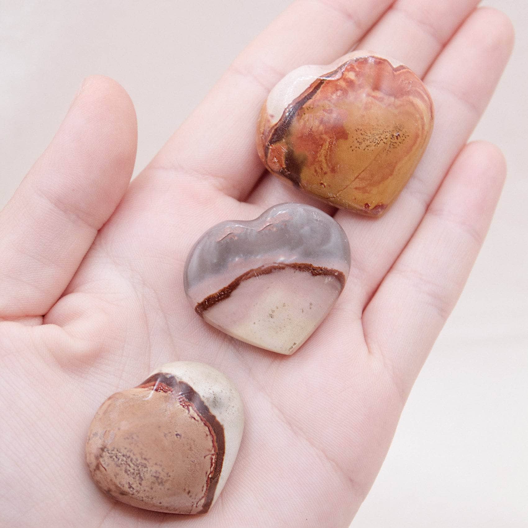 Polychrome Jasper Hearts-AAA Premium Quality、mySite、hinf8tx79