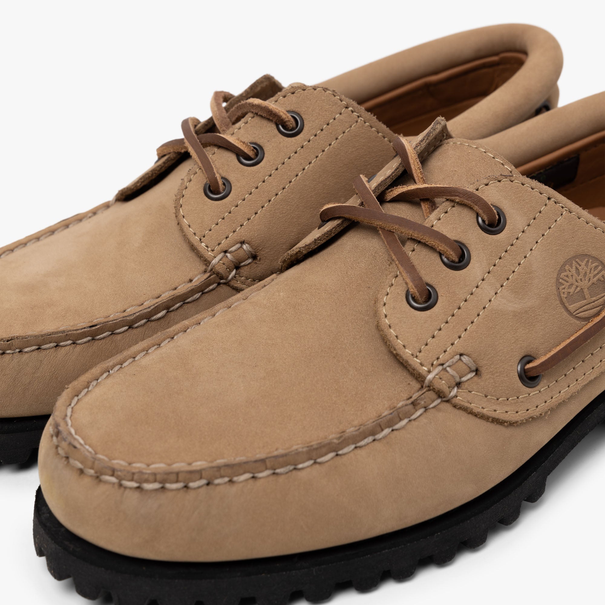 Timberland Authentic 3-Eye Boat Shoe / Taupe Nubuck、mySite、merchandisen