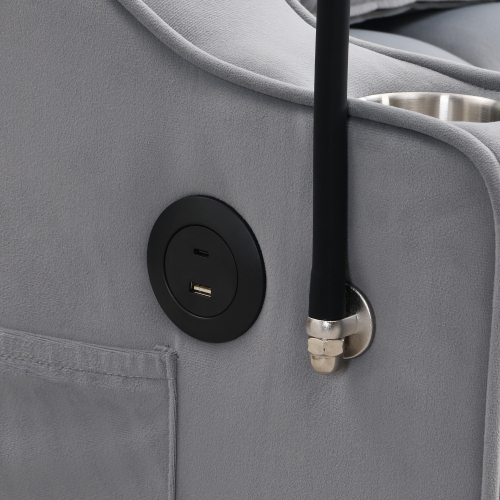 Modern Velvet Loveseat Futon Sofa Couch w/Pullout Bed,Small Love Seat Lounge Sofa with adjustable Reclining Backrest,Toss Pillows, Pockets,Furniture for Living Room,3 in 1 Convertible Sleeper Sofa Bed、、casual