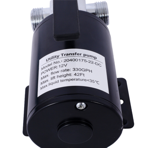 Water Transfer Pump, 115V 330 Gallon Per Hour - Portable Electric Utility Pump with 6' Water Hose Kit - To Remove Water From Garden, Hot Tub, Rain Barrel, Pool, Ponds, Aquariums, and More、、eastwooduniform