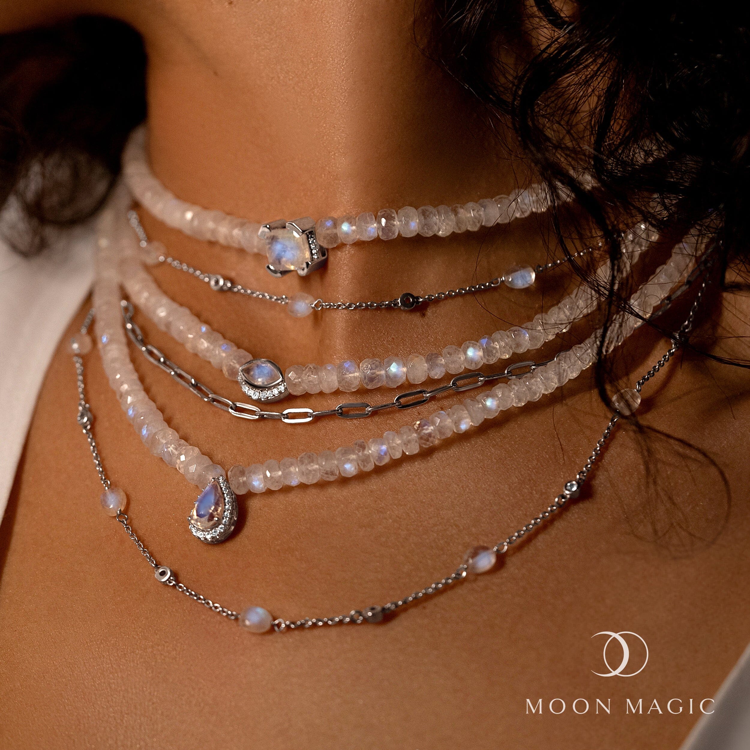 Moonstone Necklace - Wild Child、mySite、hinf8tx79