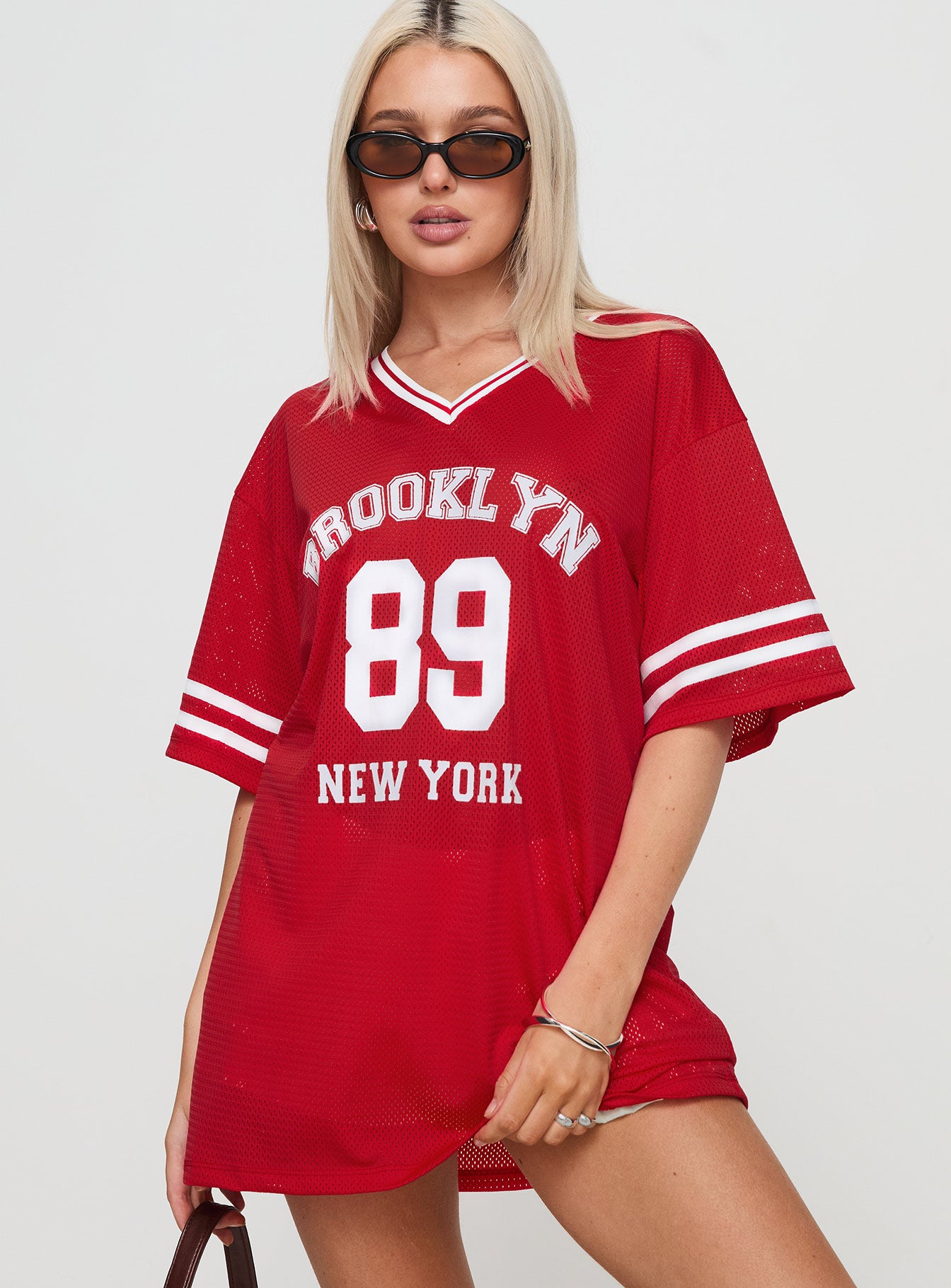 Michail Jersey Mini Dress Red、mySite、solidvoid