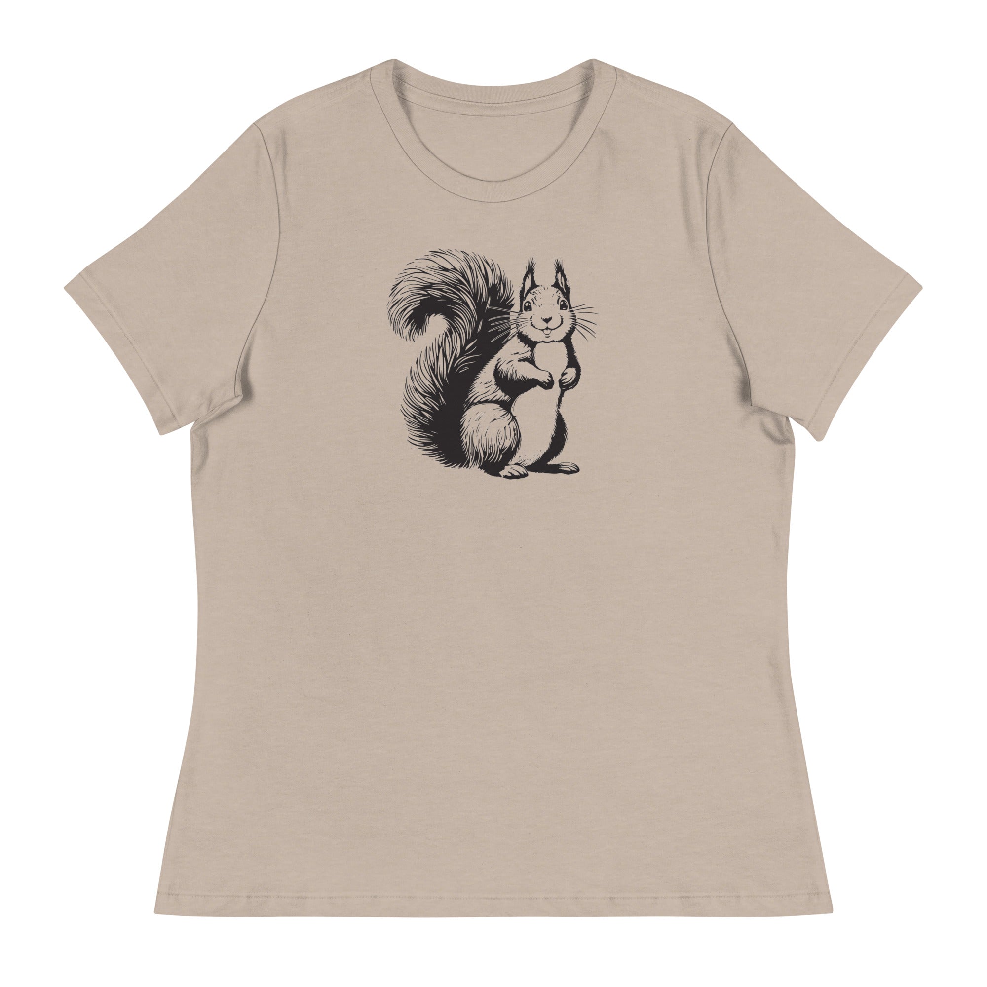 Sweet Squirrel Women's Relaxed T-Shirt、mySite、camillekostekn