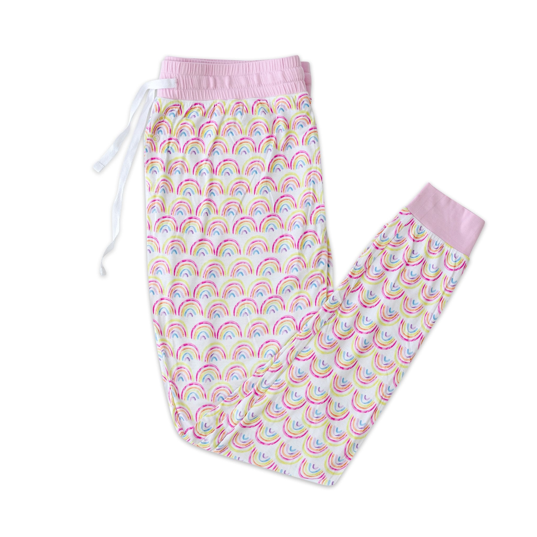  Pastel Rainbows Women's Pajama Pants、mySite、layawaytickets