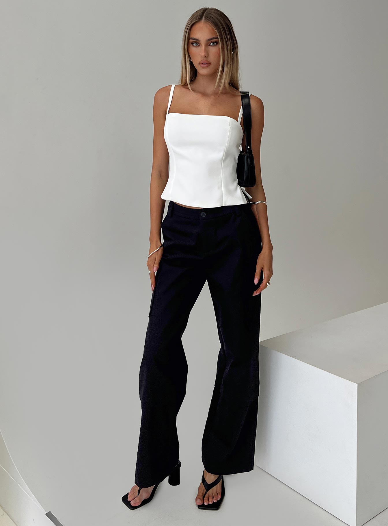 Raider Low Waist Cargo Pant Black、mySite、solidvoid