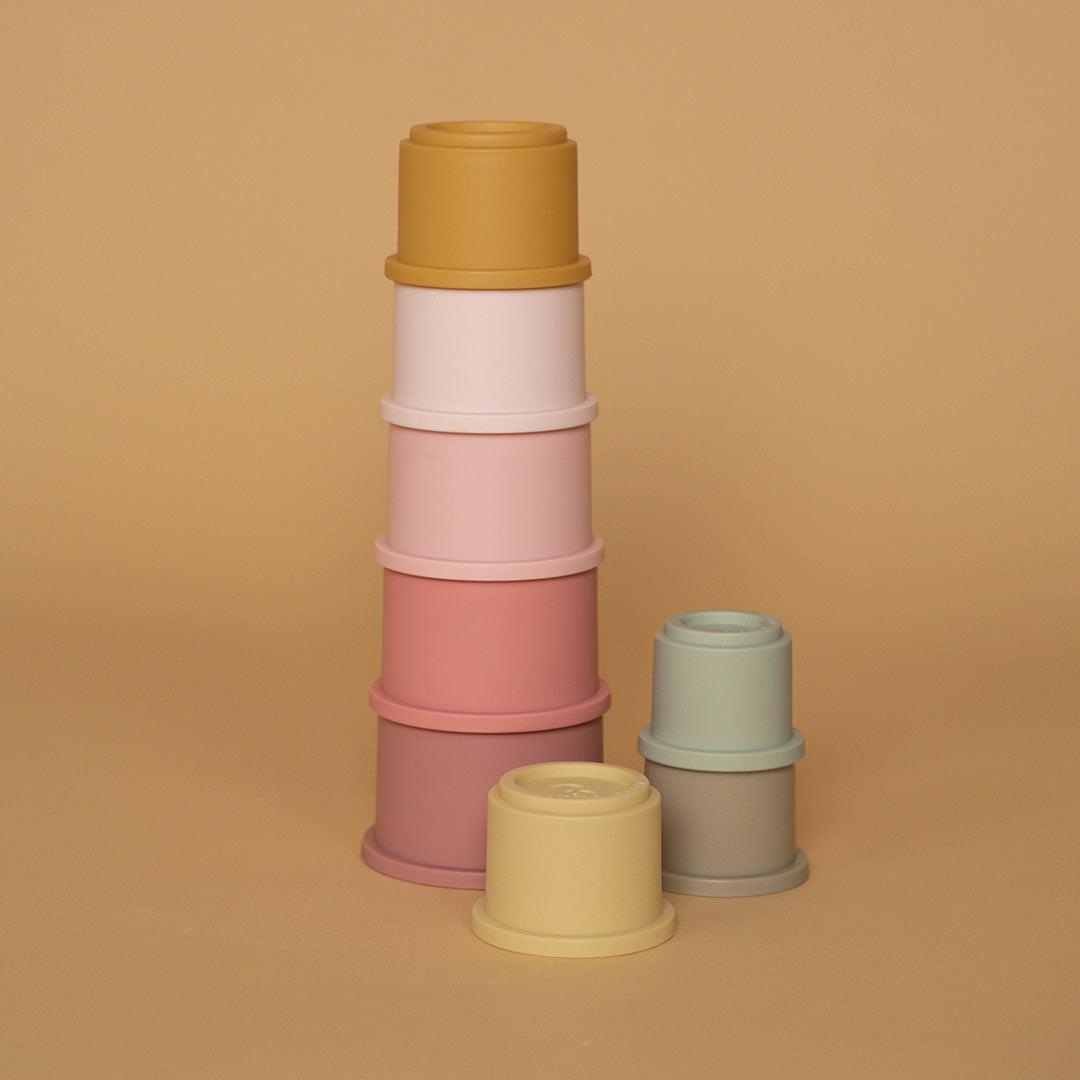  Little Dutch Stacking Cups - Pink、mySite、merchandisen