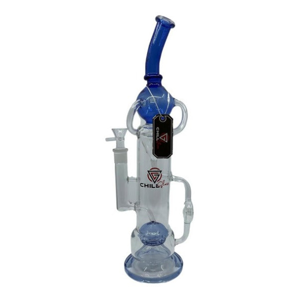 18.5 Chill Glass Water Pipe with Bubble and Percolator、mySite、zt4zffjzw