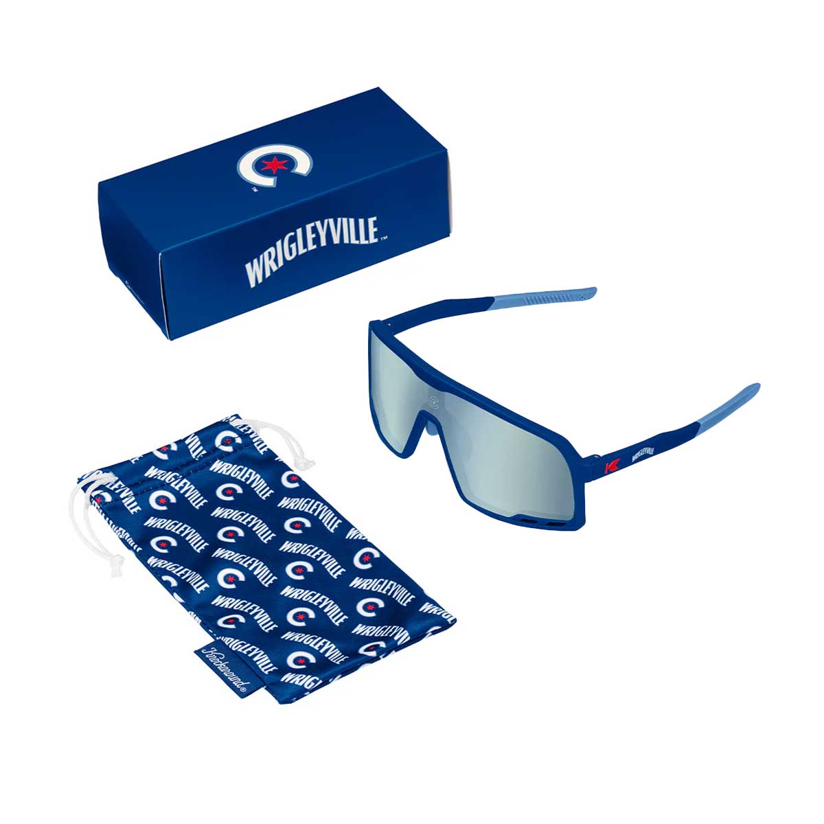 Chicago Cubs City Connect Knockaround Premium Sport Sunglasses、mySite、vikingsvslions