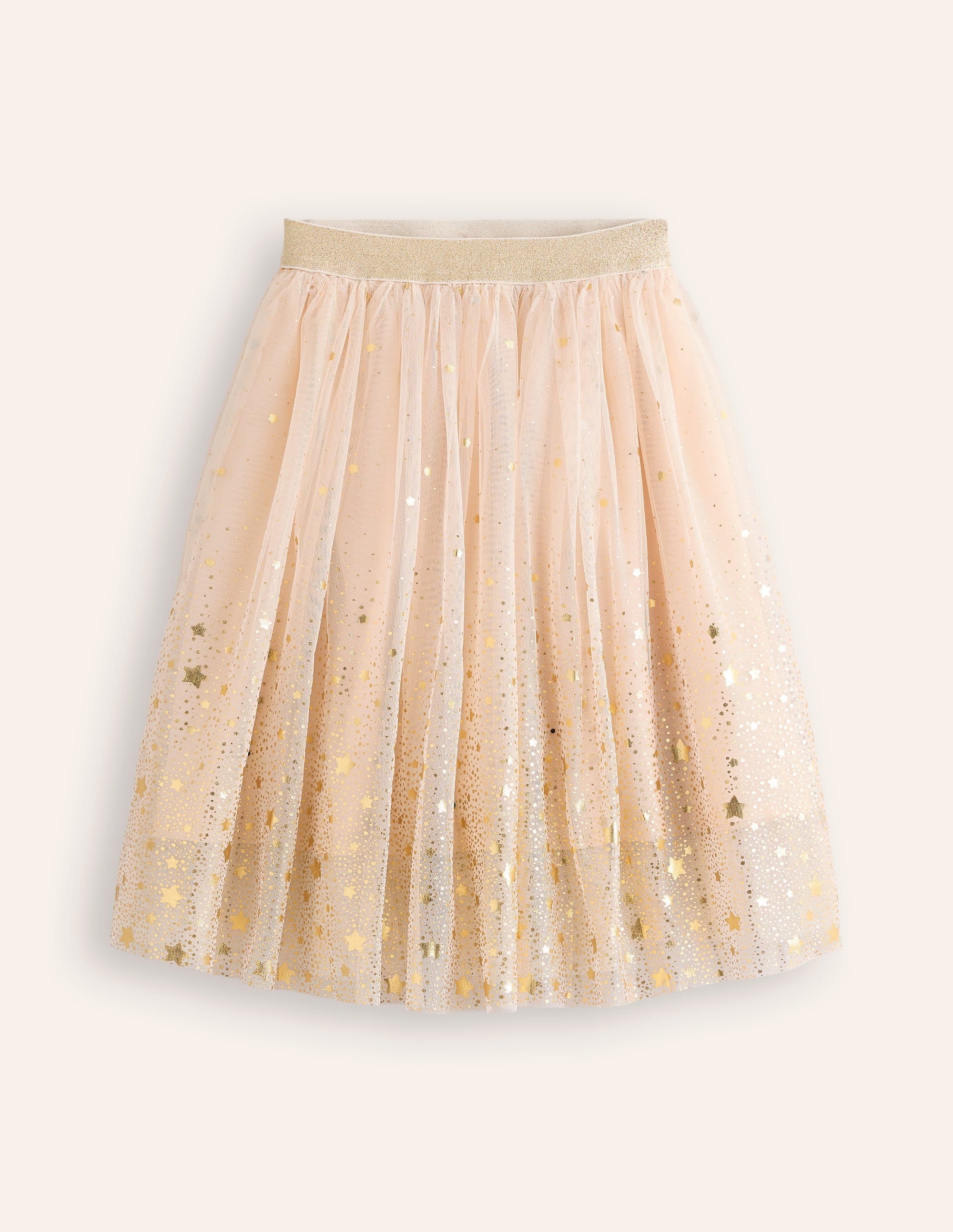  Tulle Metallic Ombre Skirt-Sandpiper Gold Star、mySite、ashleygrahame
