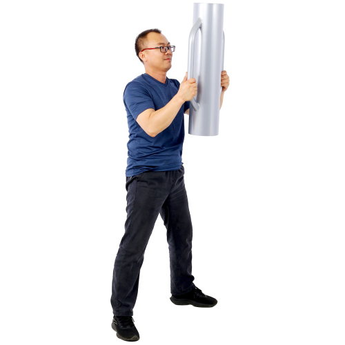 Iron Fence Post Driver, 30LB Metal Fence Post Driver with Handle, Heavy Duty T Post Pounder Rammer for Installing Fence Post、、eastwooduniform