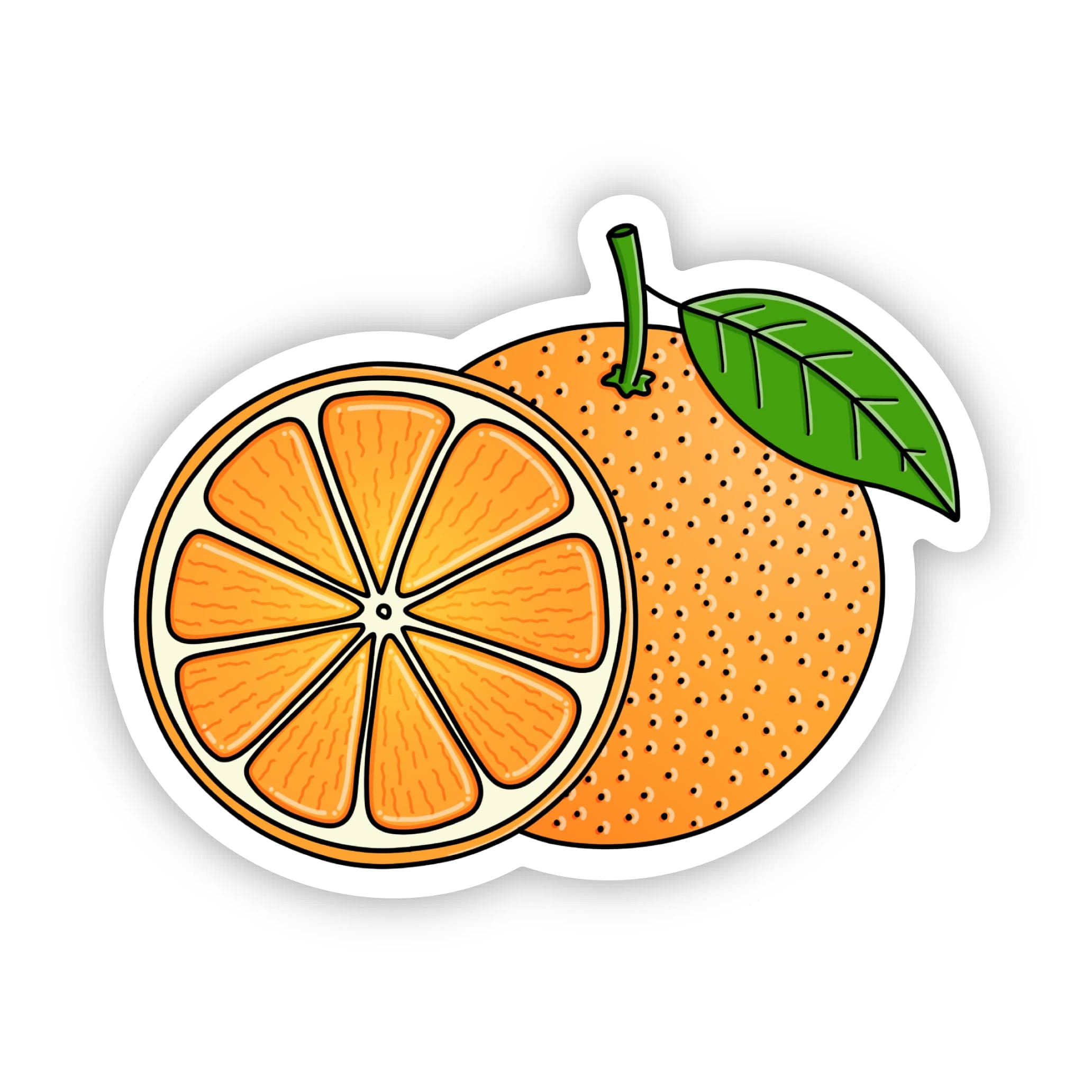  Orange Slice Sticker、mySite、ghnorth