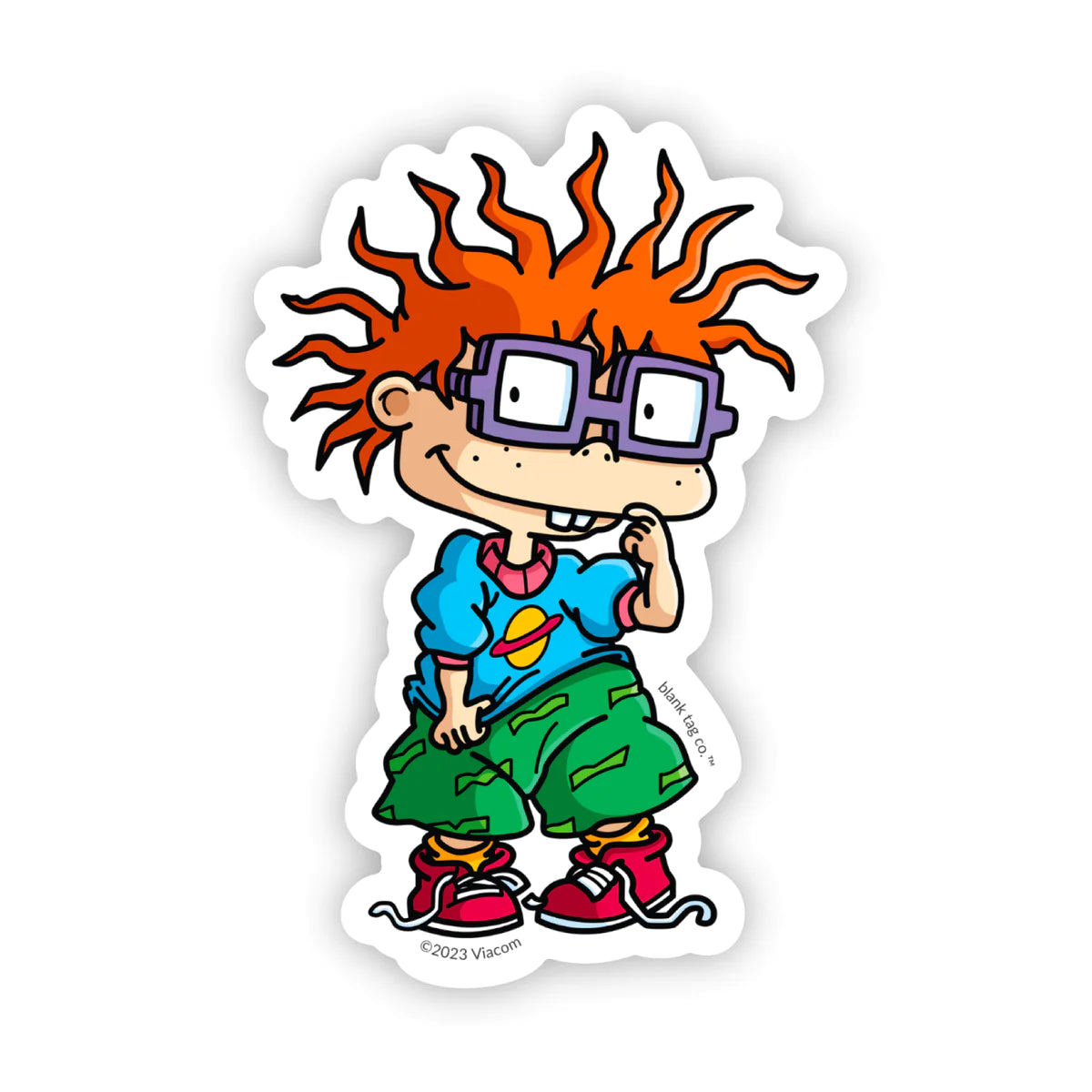  The Rugrats Chuckie Finster Vinyl Sticker Decal、mySite、ghnorth