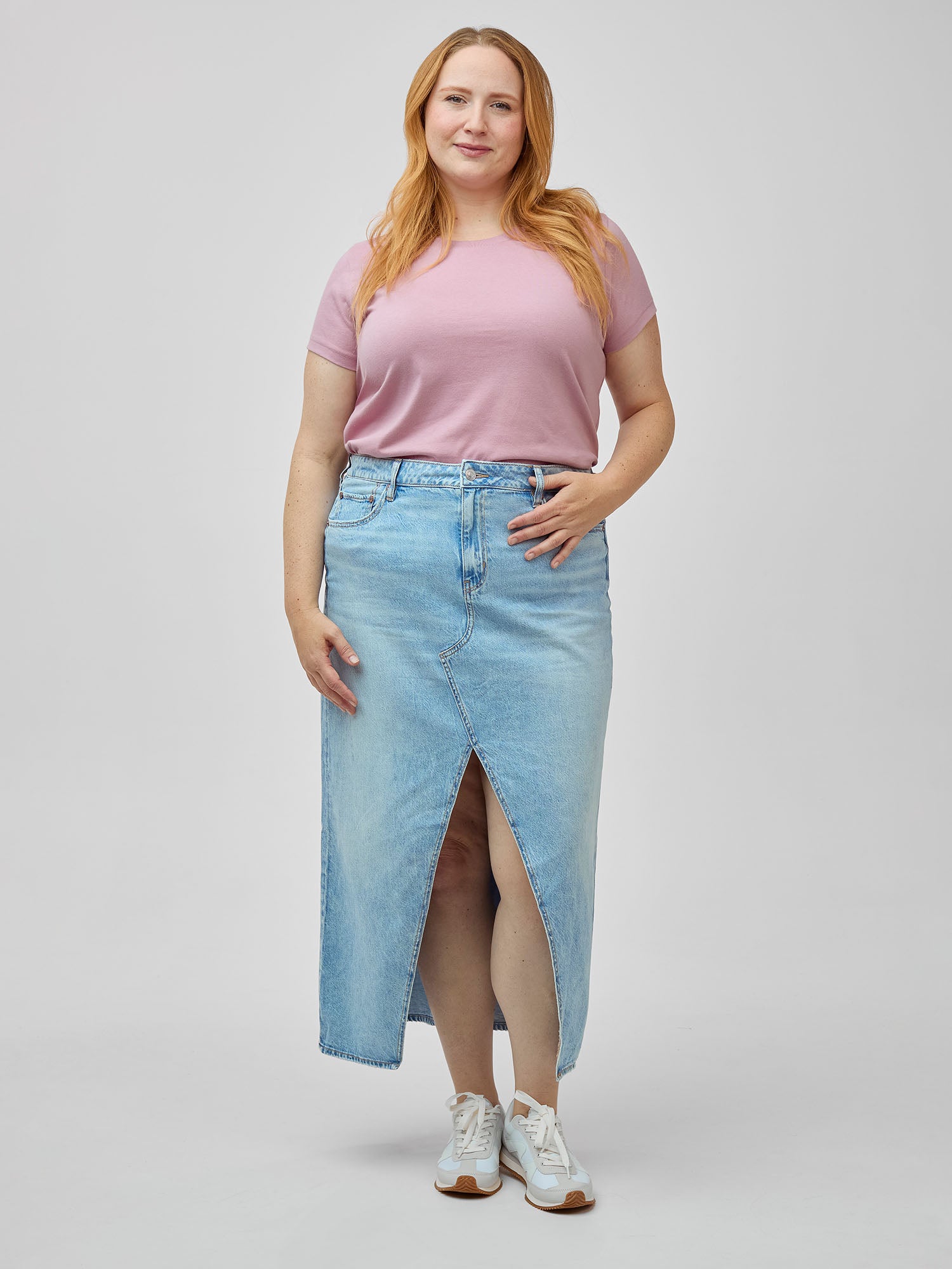  Women's Chalk Pink Crew Neck、mySite、ghnorth