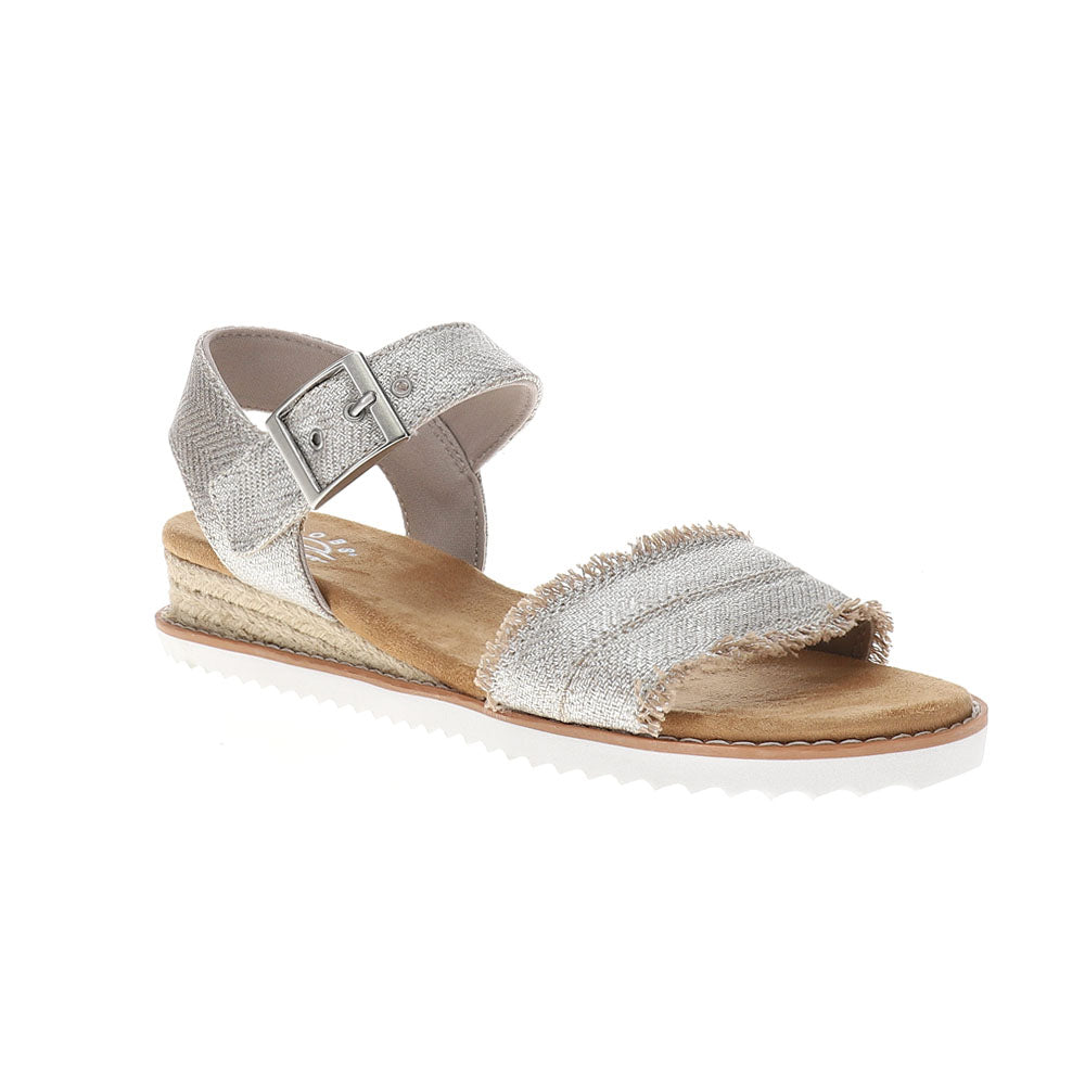 Bobs Desert Kiss Metallic Ankle Strap Sandals、mySite、gtrtttuynbv