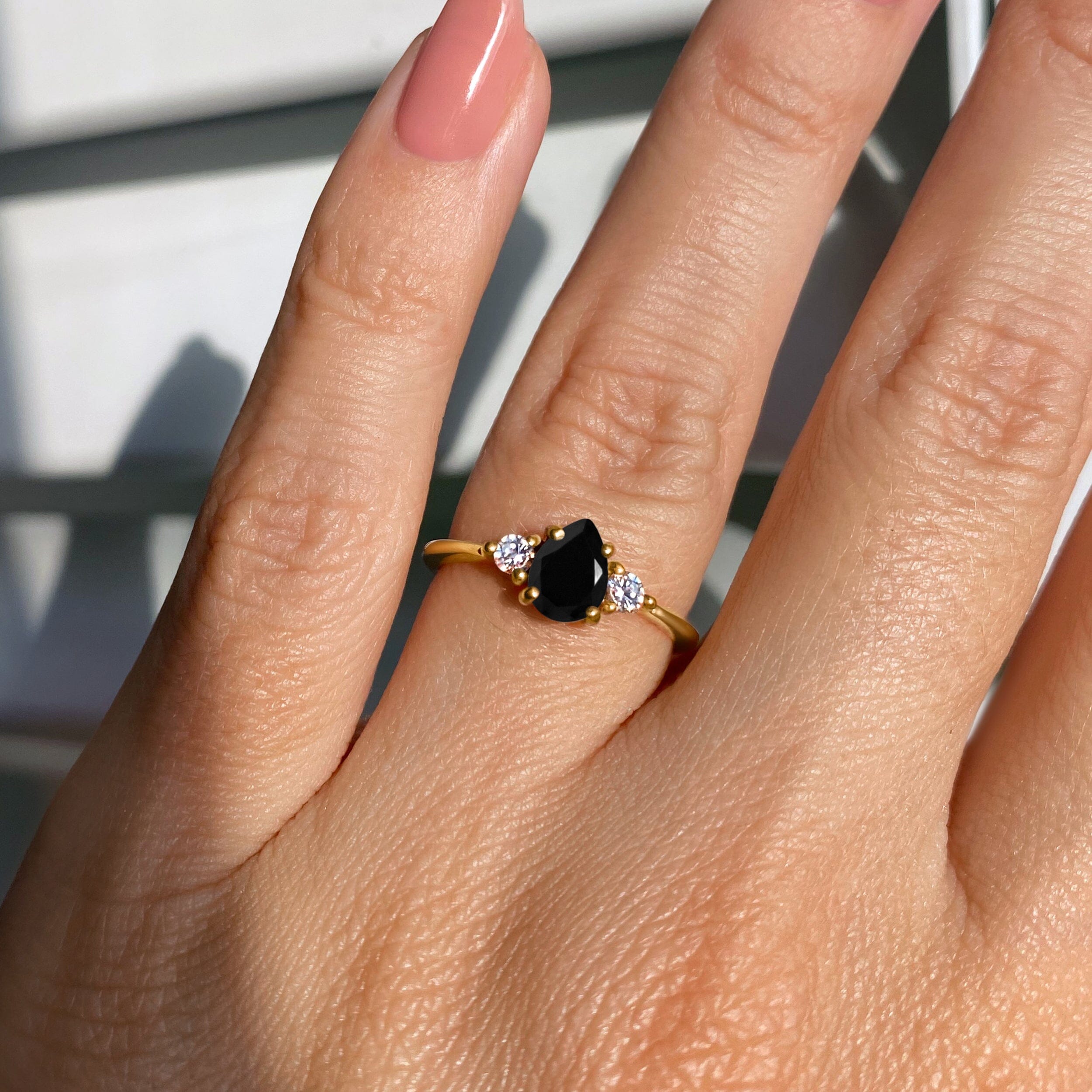 Black Obsidian Ring - Lania、mySite、hinf8tx79