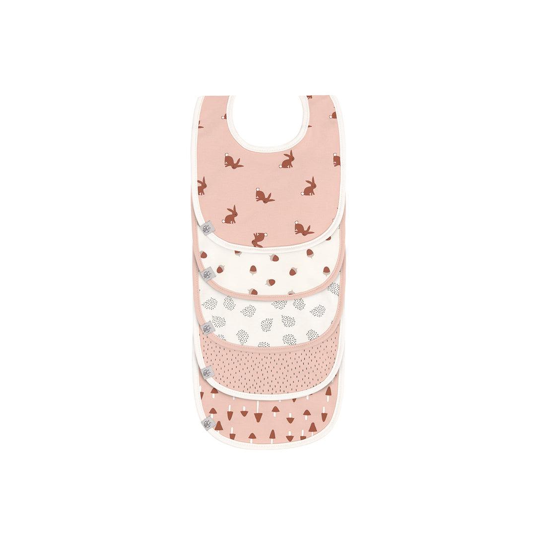 Lassig Value Pack Bib 5pcs - Little Forest - Rabbit、mySite、merchandisen