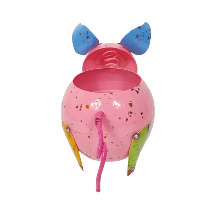 Colorful Mini Pig Planter Painted and Enameled、mySite、g9winljtr
