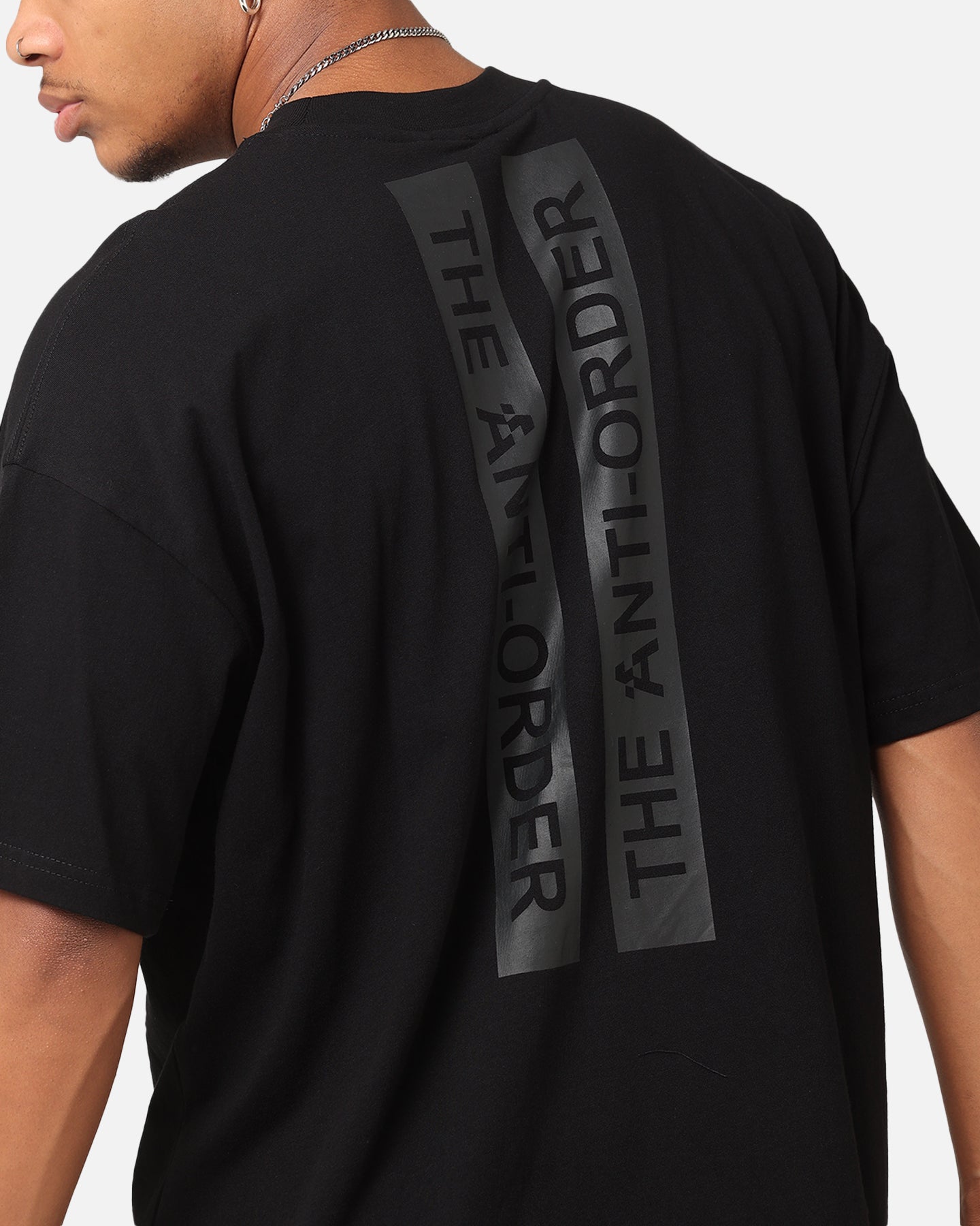 The Anti Order Merch Boxy T-Shirt Black/Black、mySite、zt4zffjzw