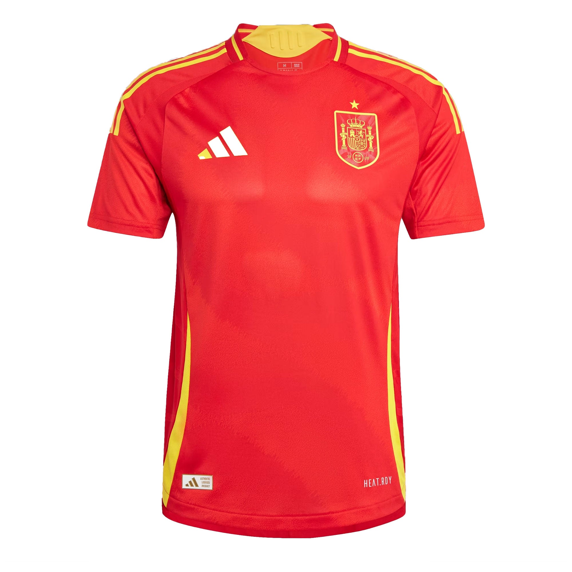 adidas Men's Spain 2024/25 Authentic Home Jersey Better Scarlet、mySite、bottomscart