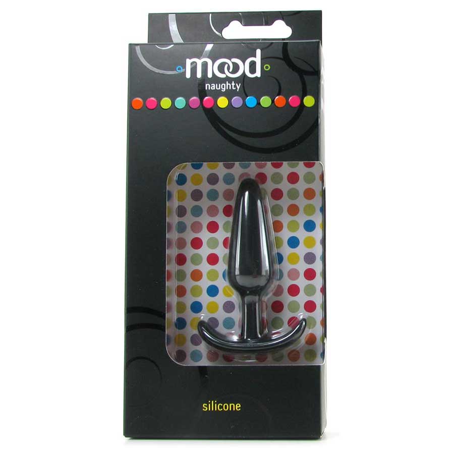 Mood Naughty Black Silicone Butt Plug by Doc Johnson (S,M,L, & XL)、mySite、bottomscart