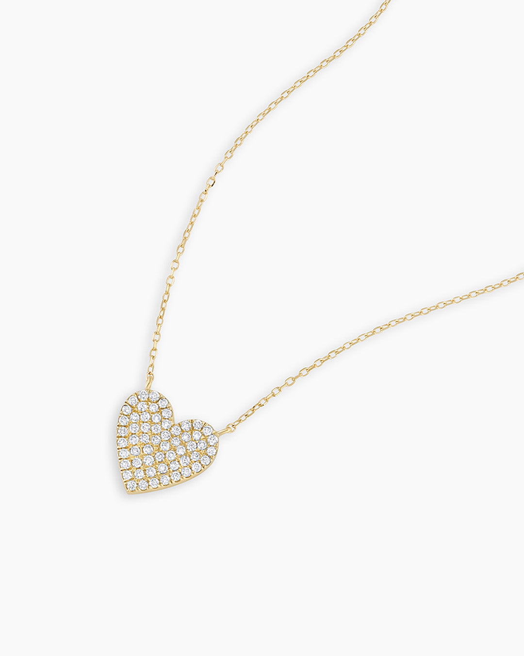 Diamond Pavé Heart Necklace、mySite、hinf8tx79