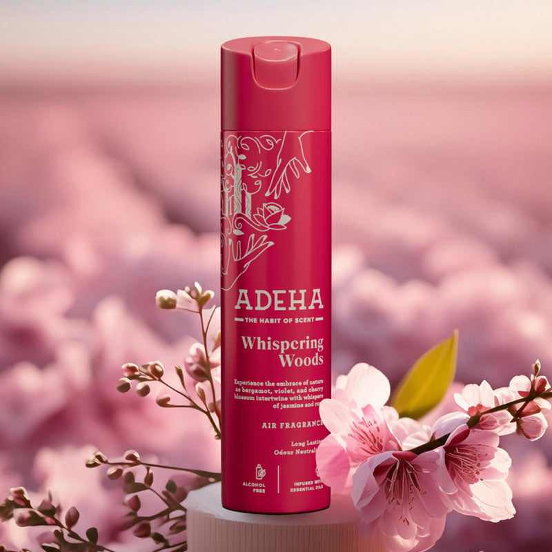 Room Air Freshener Spray | Whispering Woods | Room Freshener for Home & Office | 218 ml、mySite、camillekostekn