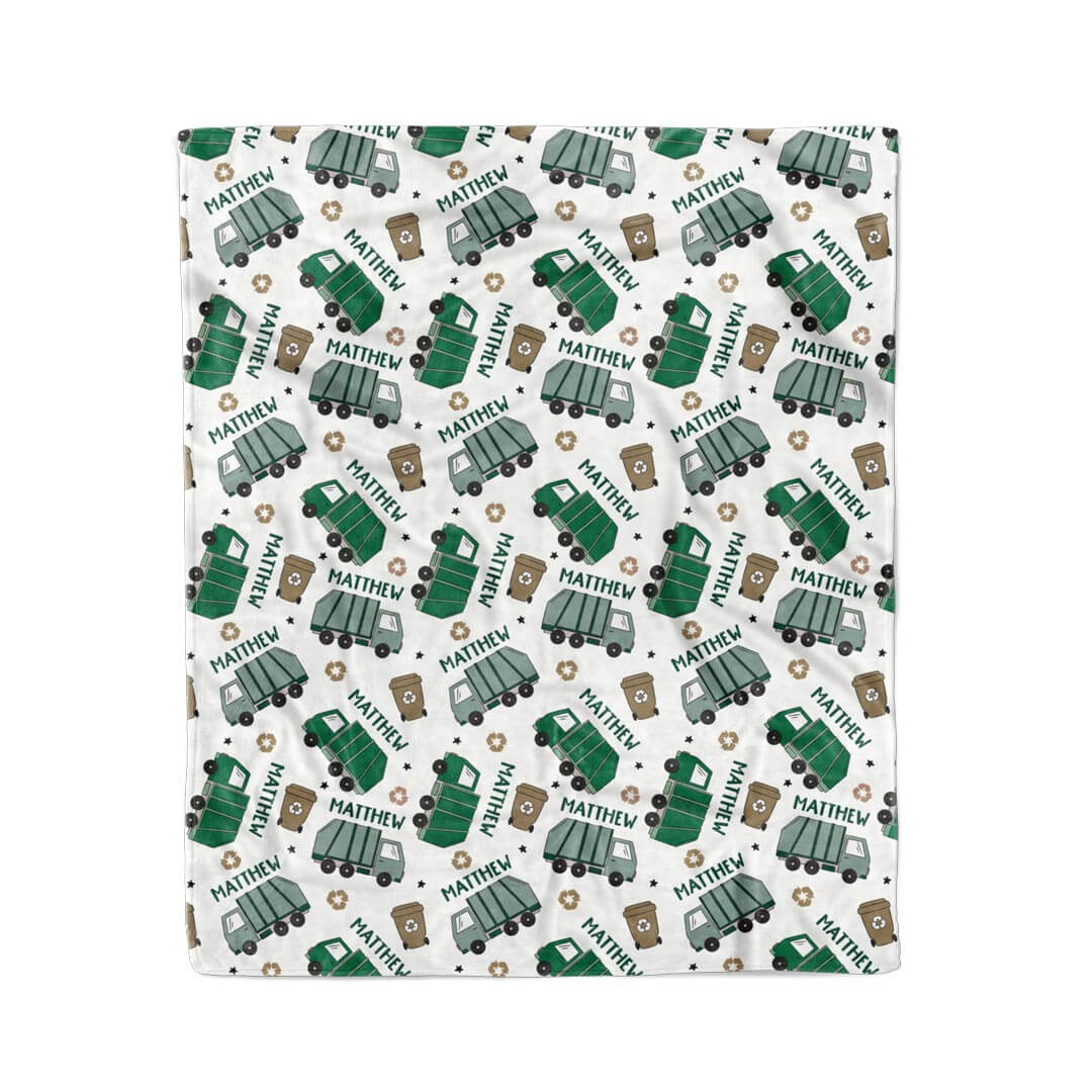  Clean Up Crew Personalized Kids Blanket、mySite、layawaytickets