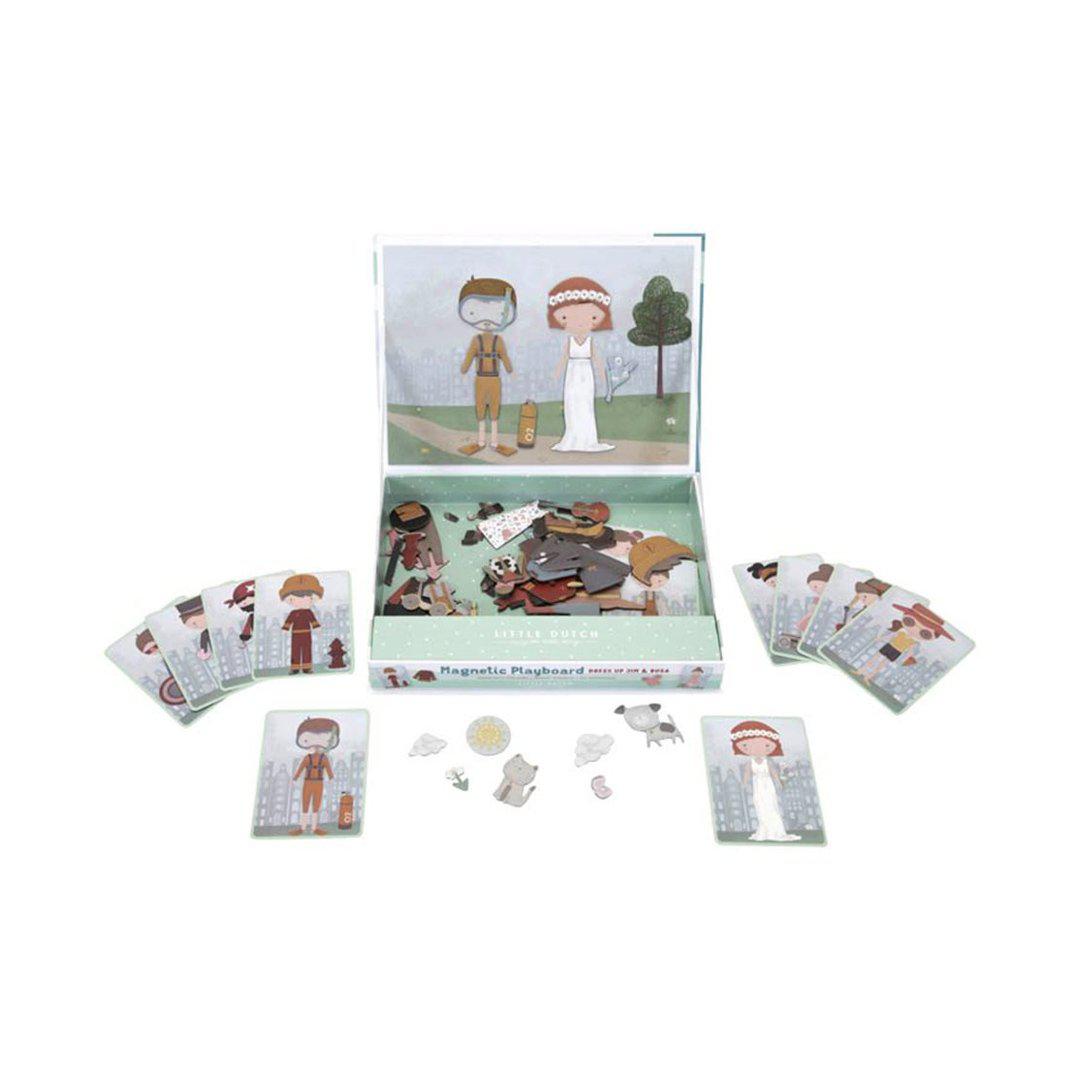  Little Dutch Magnetic Playboard - Jim + Rosa、mySite、merchandisen