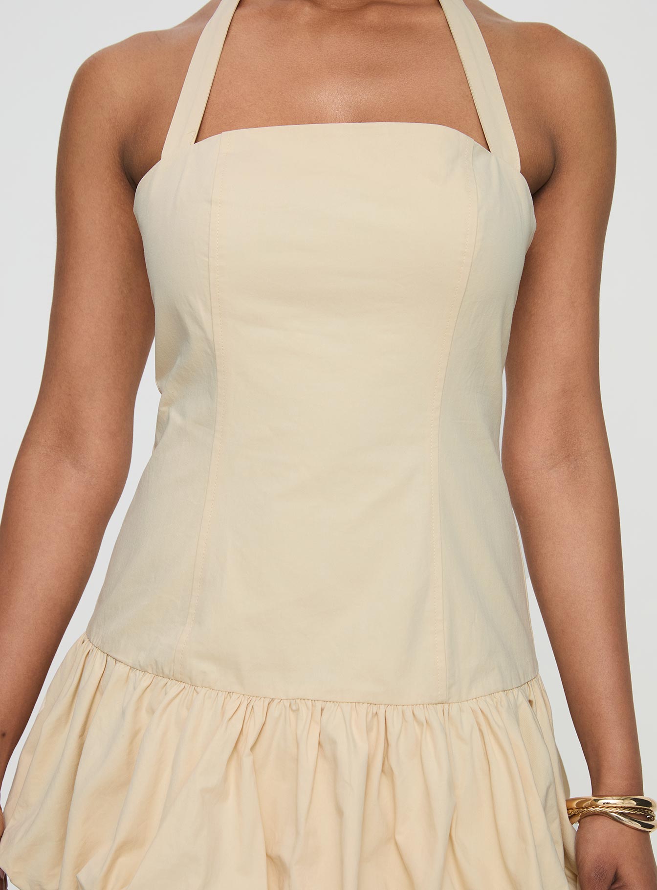 Sofia Mini Dress Cornsilk、mySite、solidvoid