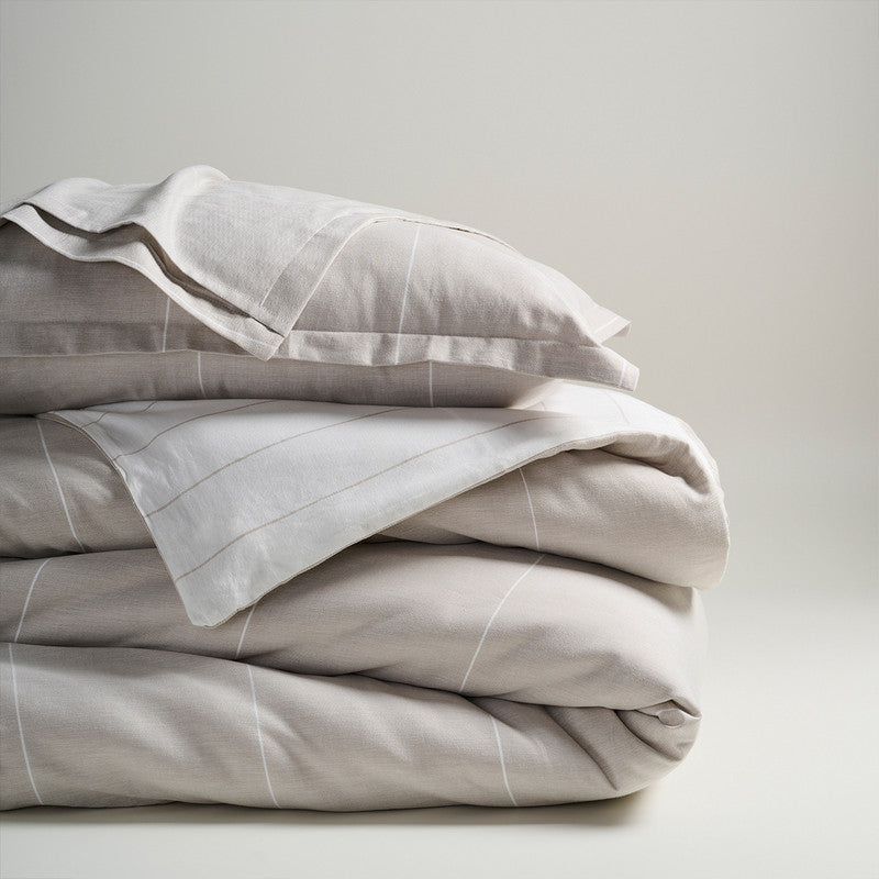 Cotton Bamboo Comforter | Chambray | Feather Grey、mySite、camillekostekn