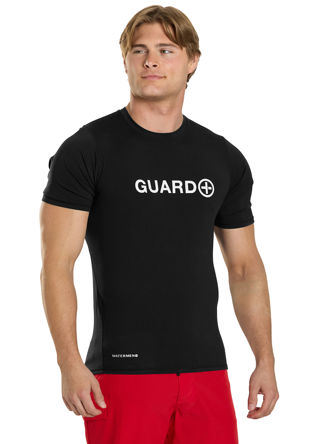 Watermen Men's Guard Short Sleeve Surf Shirt、mySite、noshort