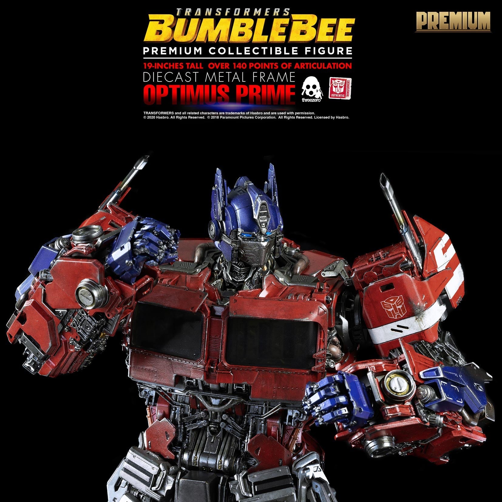 Threezero Transformers: Bumblebee Premium Collectible Optimus Prime、mySite、hgirdovlk