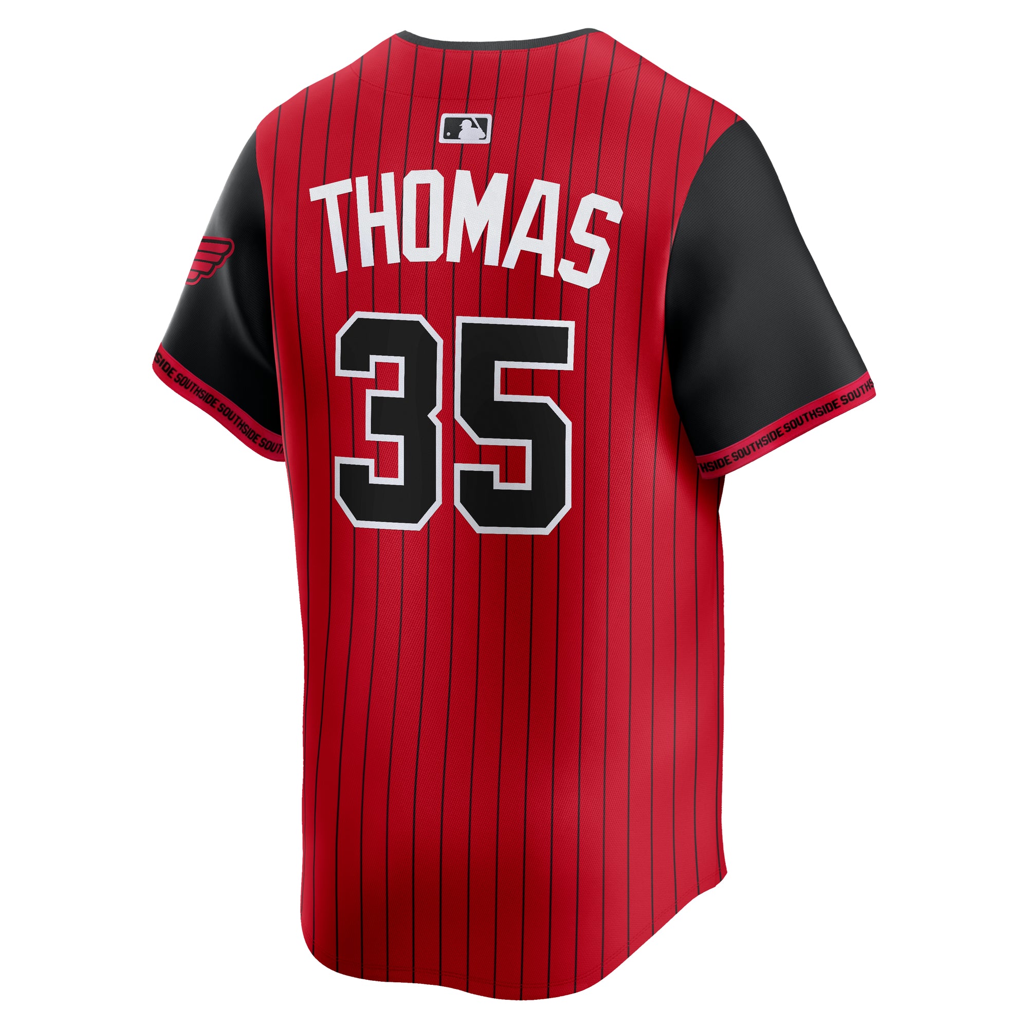 Frank Thomas Chicago White Sox Nike Men's Red/Black 2025 City Connect Limited Jersey、mySite、vikingsvslions